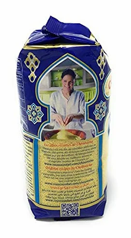 Dari - Cuscús marroquí mediano (1 kg, 1 kg, 3 unidades)