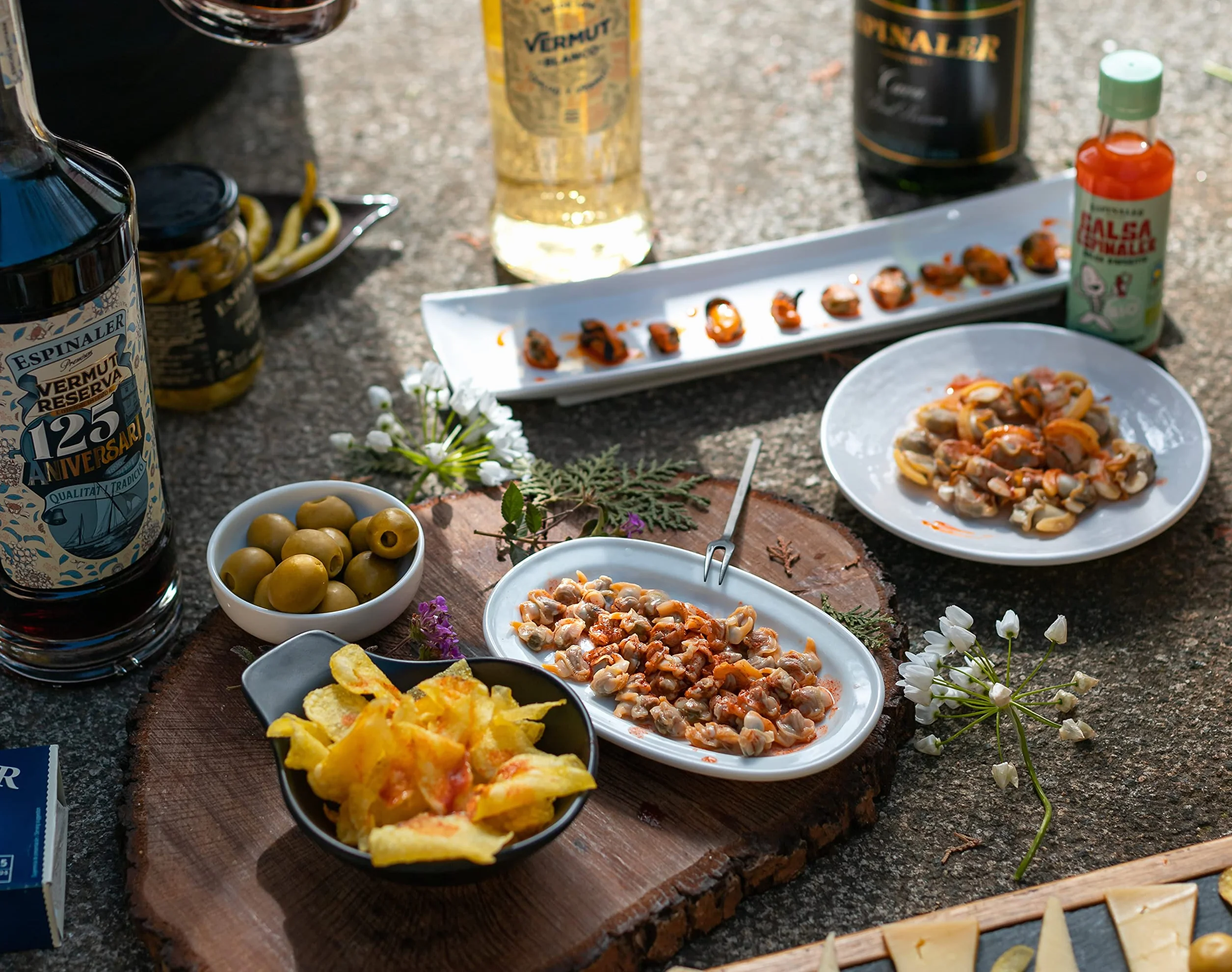 Berberechos al natural Espinaler - Pack de 5 latas de 45-55 - Conservas Gourmet de berberecho - Berberechos en conserva de tamaño mediano para tu aperitivo