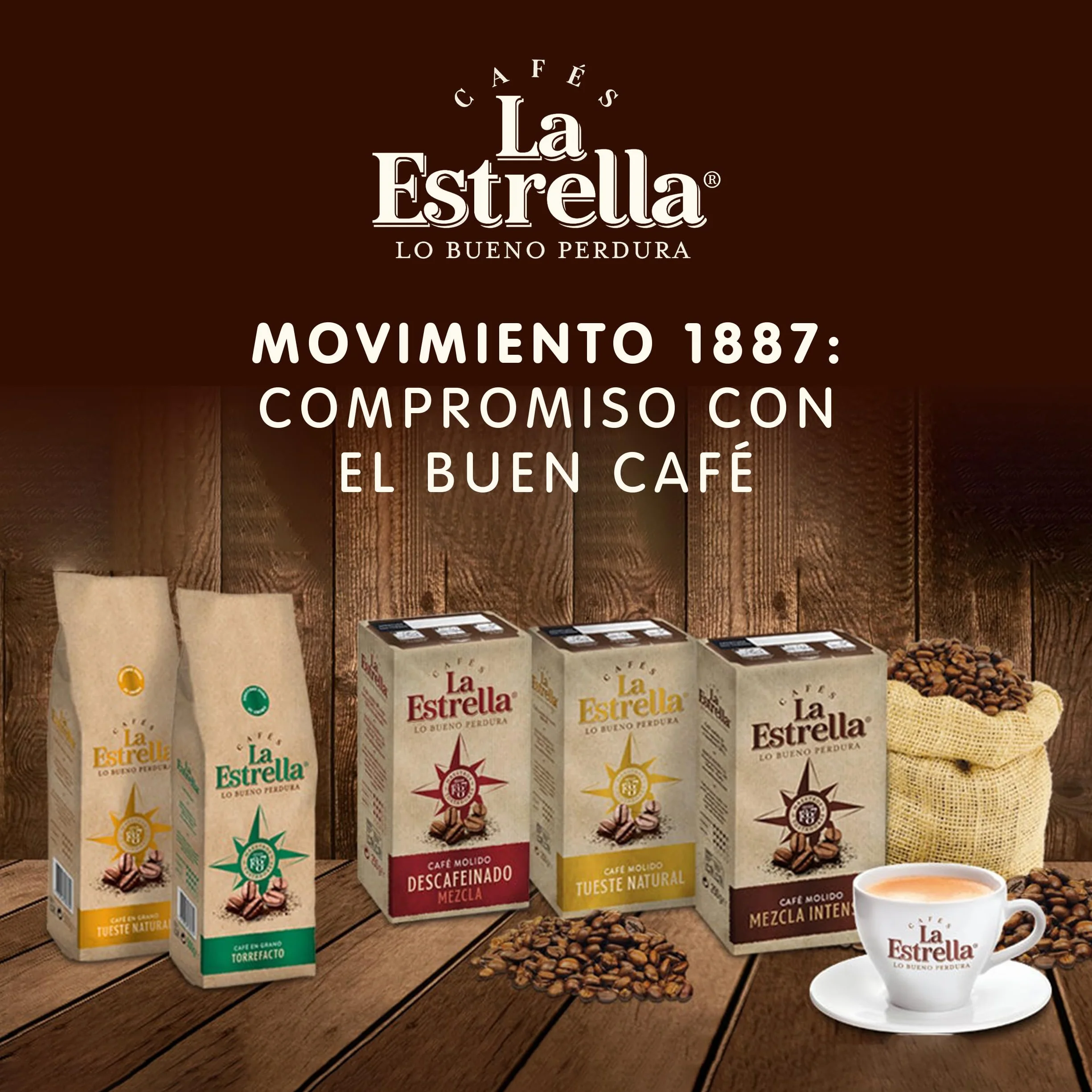 La Estrella Café en Grano Premium 500g