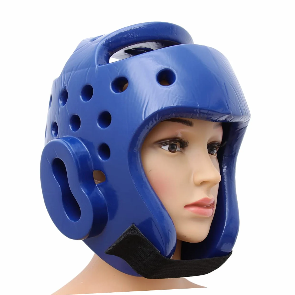 Happyyami Casco de Boxeo para Kickboxing Tocado Equipo de Protección Inflable Kinder Rojo
