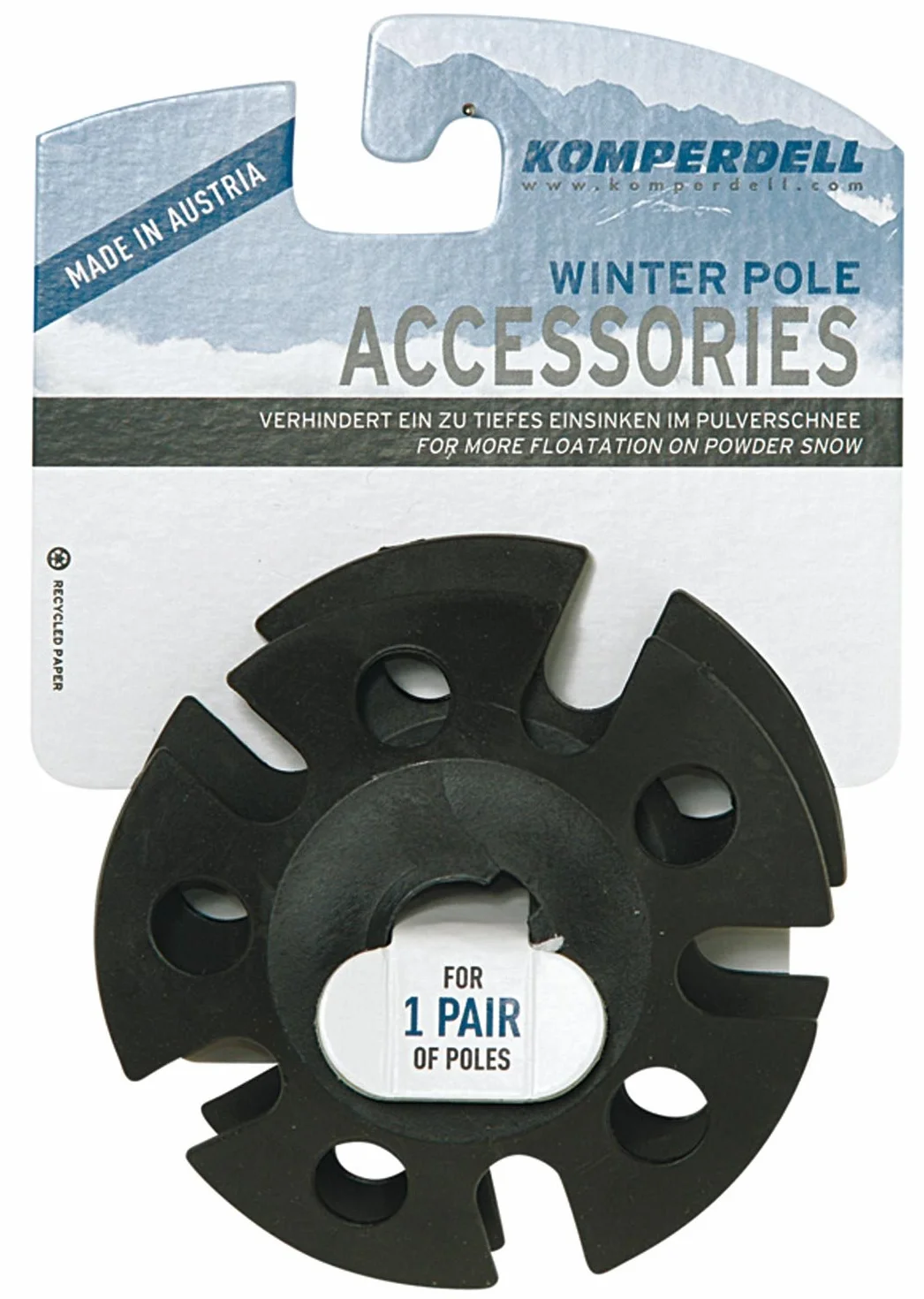 KOMPERDELL Vario 364 Vario Plato de Invierno Negro