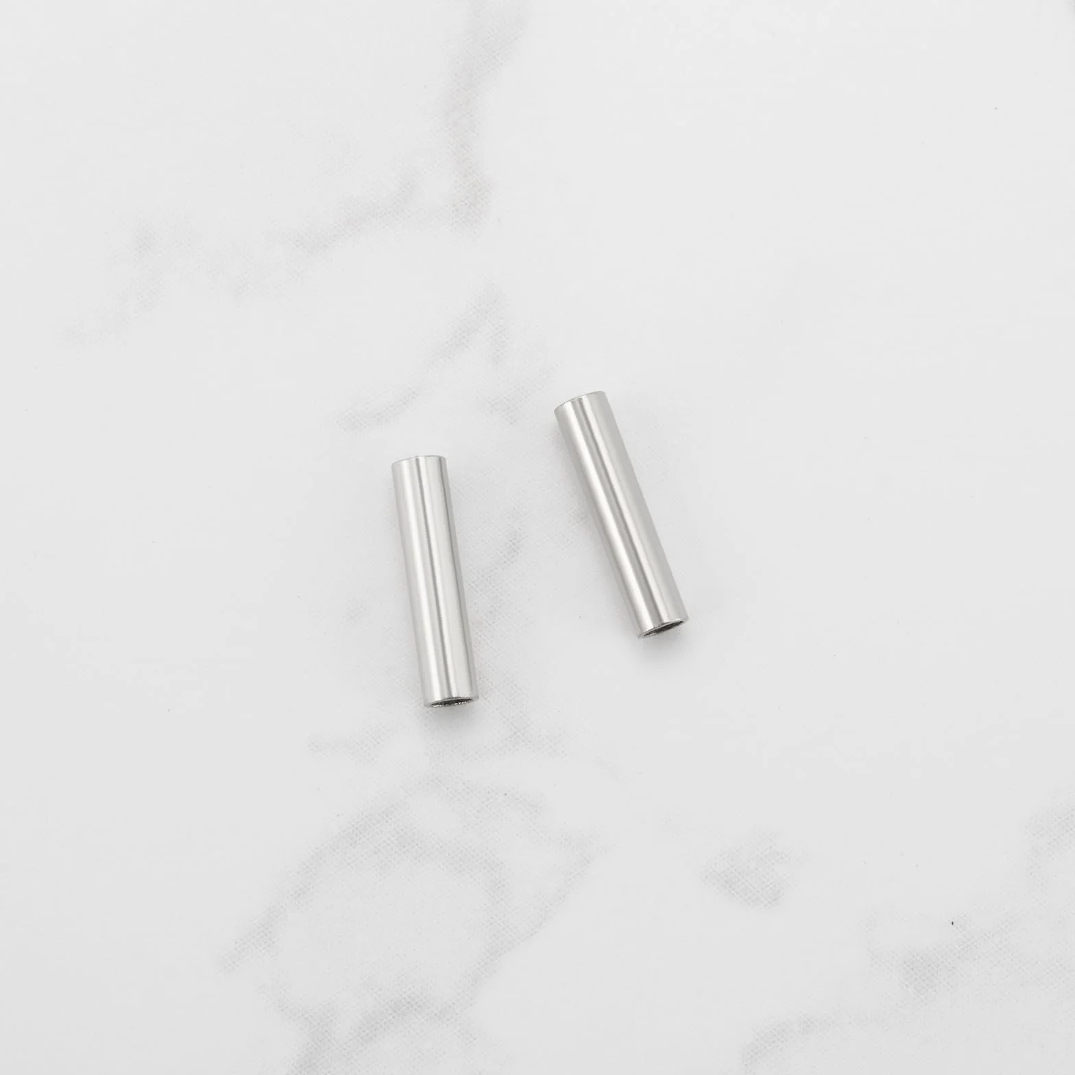 Manguitos de Engarce para Línea de Pesca 8mm de Largo Cobre 500pcs