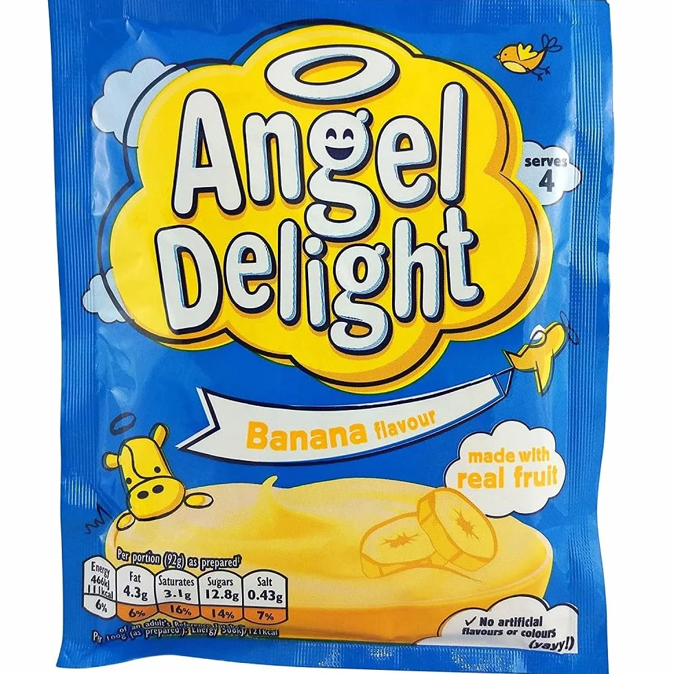 Angel Delight Plátano (59g) (Paquete de 6)