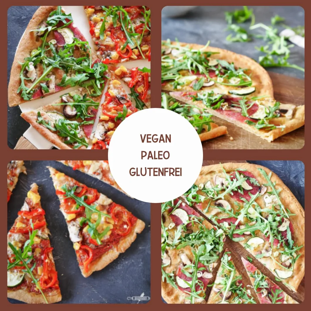 Mezcla para pizza sin gluten Ruut - Sin aditivos, paleo, sin gluten, sin cereales, sin lactosa | Base de pizza fina y crujiente como en Italia (900g)