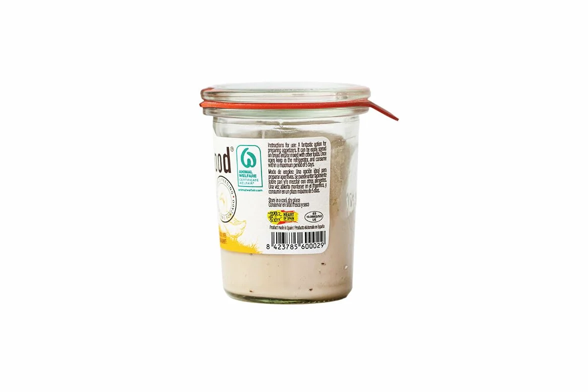 FoieGood BLOC DE PATO– Paté Untable de Hígado de Pato con Certificado Welfair® de Bienestar Animal – Textura Suave y Cremosa – Aperitivos Gourmet
