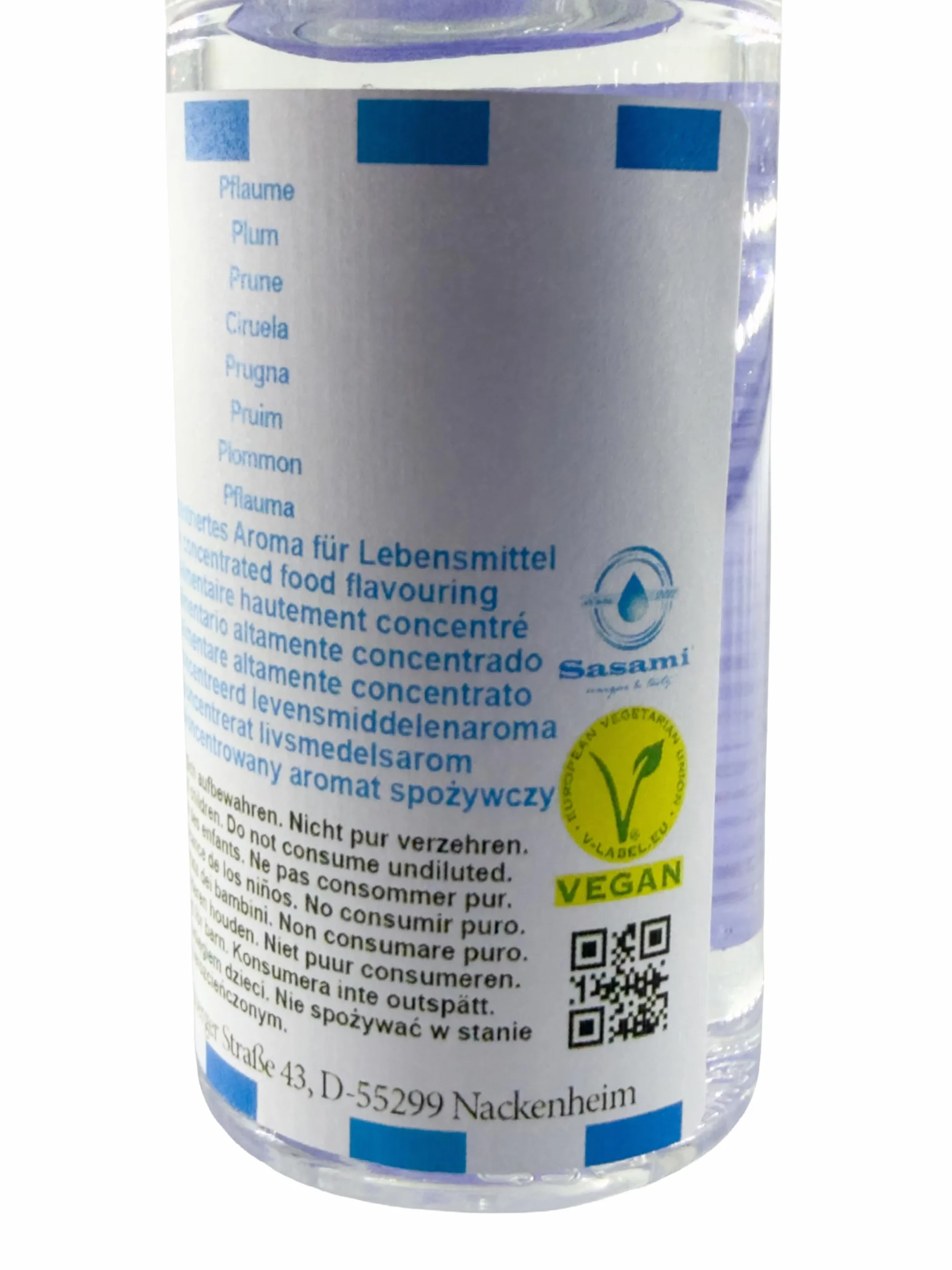 Ciruela aroma concentrado - Vegano - Sasami - 10ml