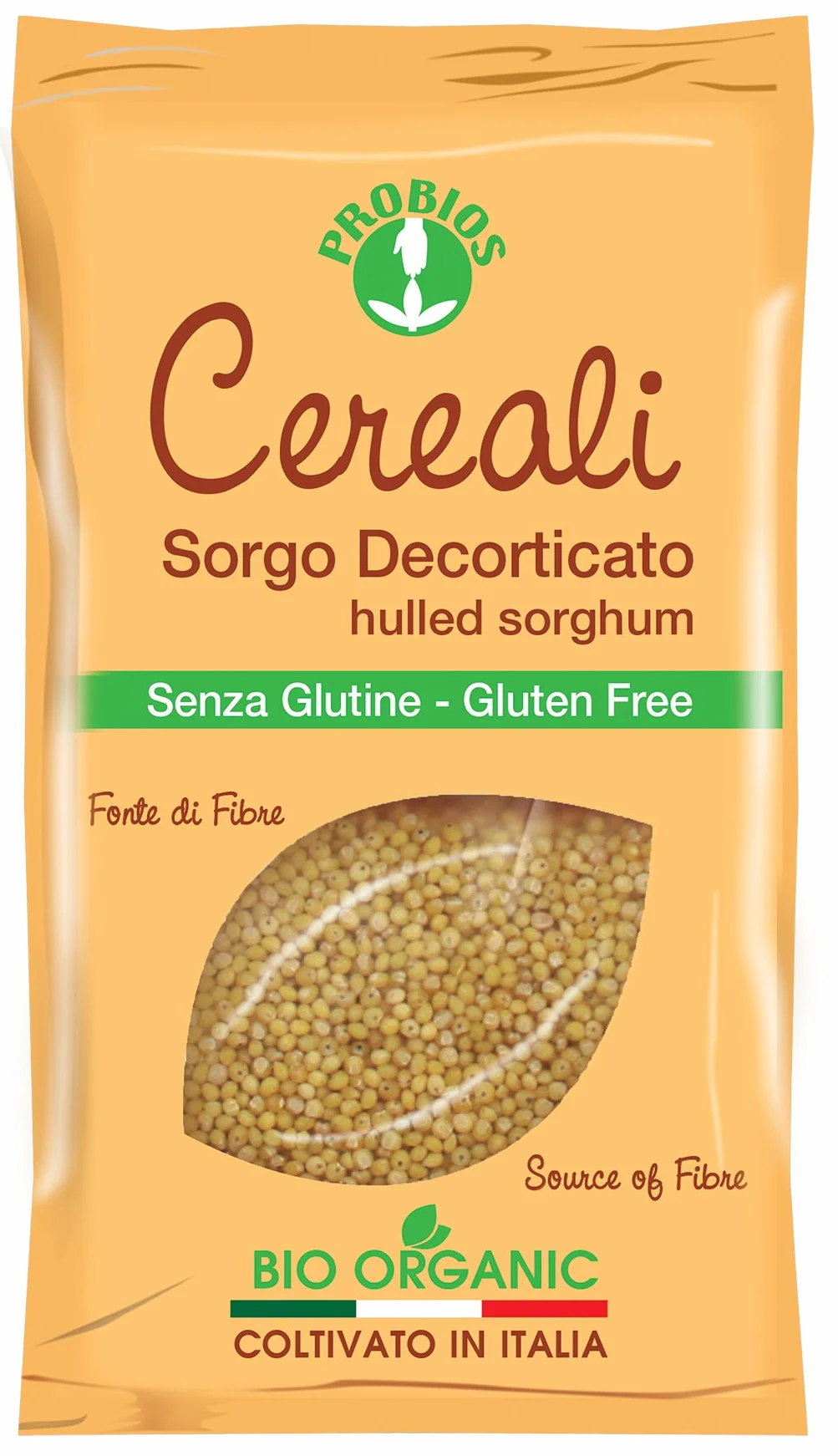 Probios Sorgo descascarillado - Paquete de 6 x 400 gr - Total: 2400 gr