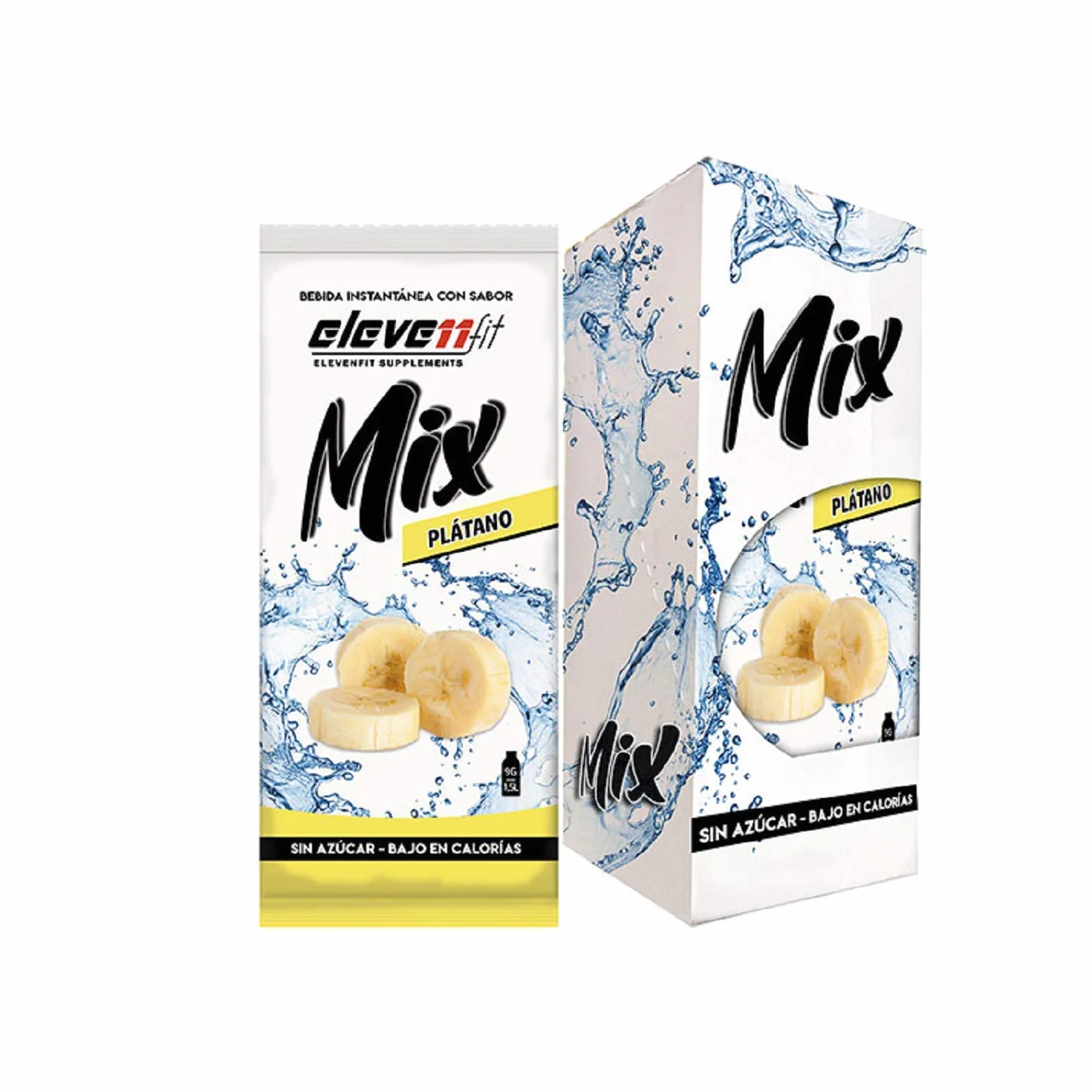 CAJA DE 12 SOBRES MIX SABOR PLATANO SIN AZÚCAR…