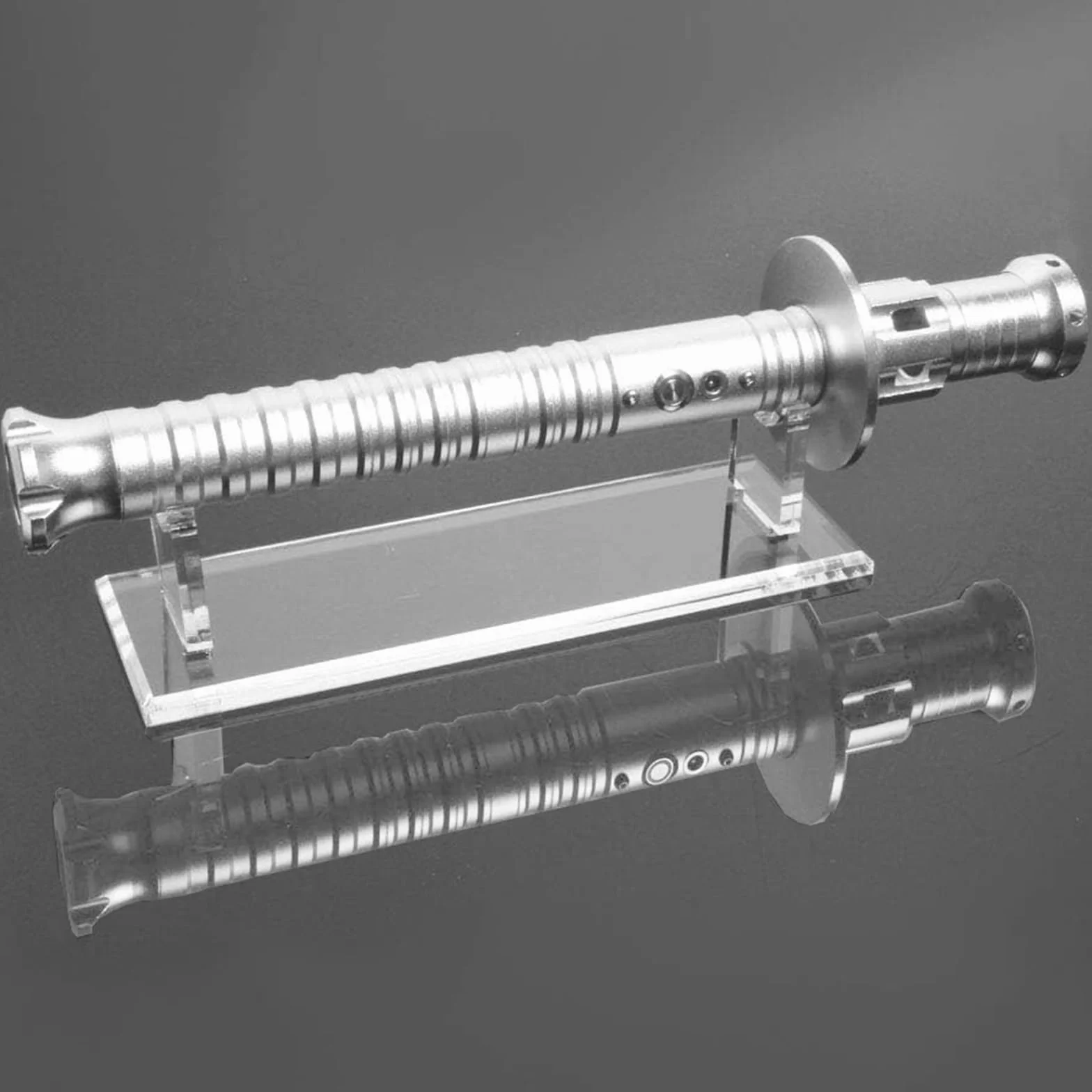 WANLIAN Soporte de Espada de Acrílico para Escritorio, Transparente