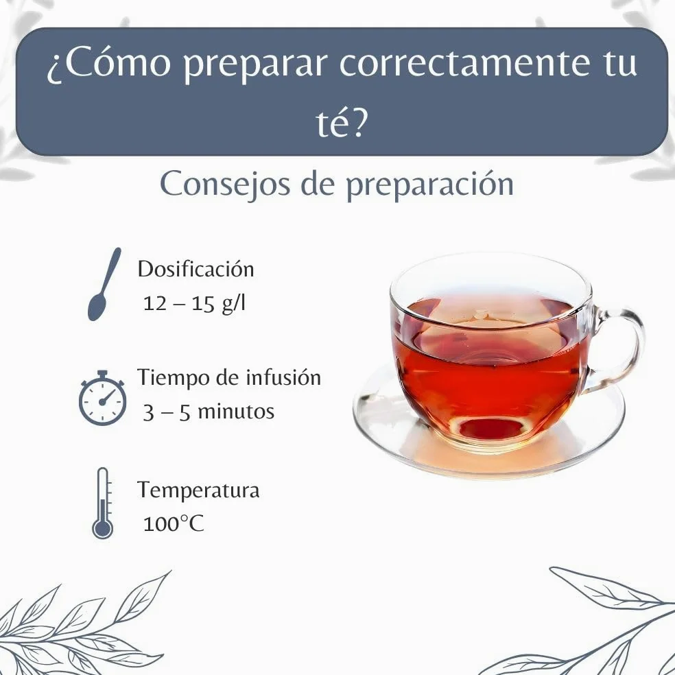 Té Negro Earl Grey Orgánico – Té vegano en hoja suelta, 100 % natural, libre de OGM – Agricultura ecológica – Envasado en Francia – Bolsa de 1 kg (500 tazas)