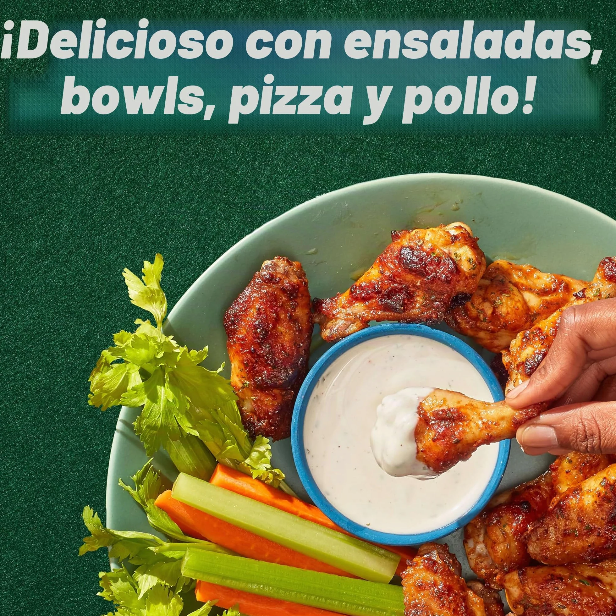 Hidden Valley Original Ranch - Aderezo y aderezo para ensalada, botella de 8 onzas (el paquete puede variar)