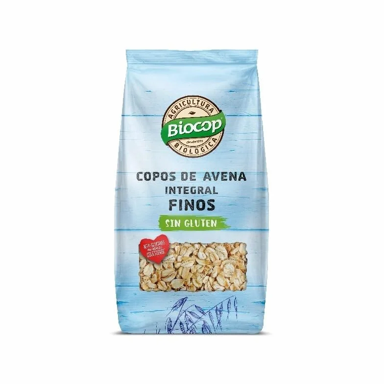 COPOS DE AVENA finos integrales 500gr BIO SG