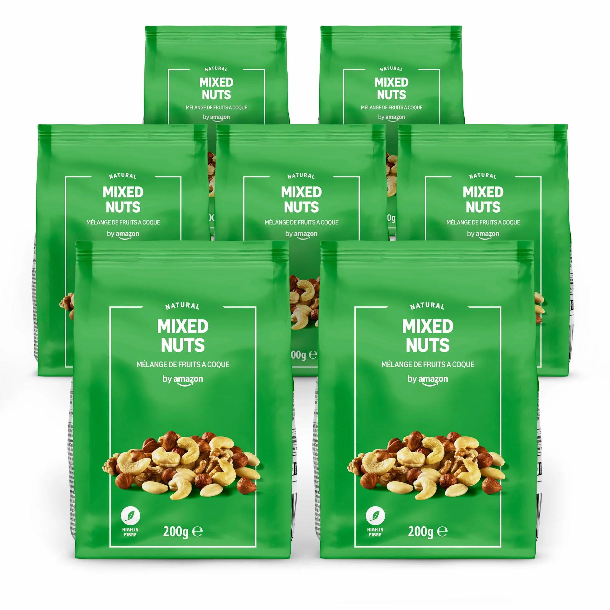 Amazon Mezcla de Frutos Secos 200g Paquete de 7