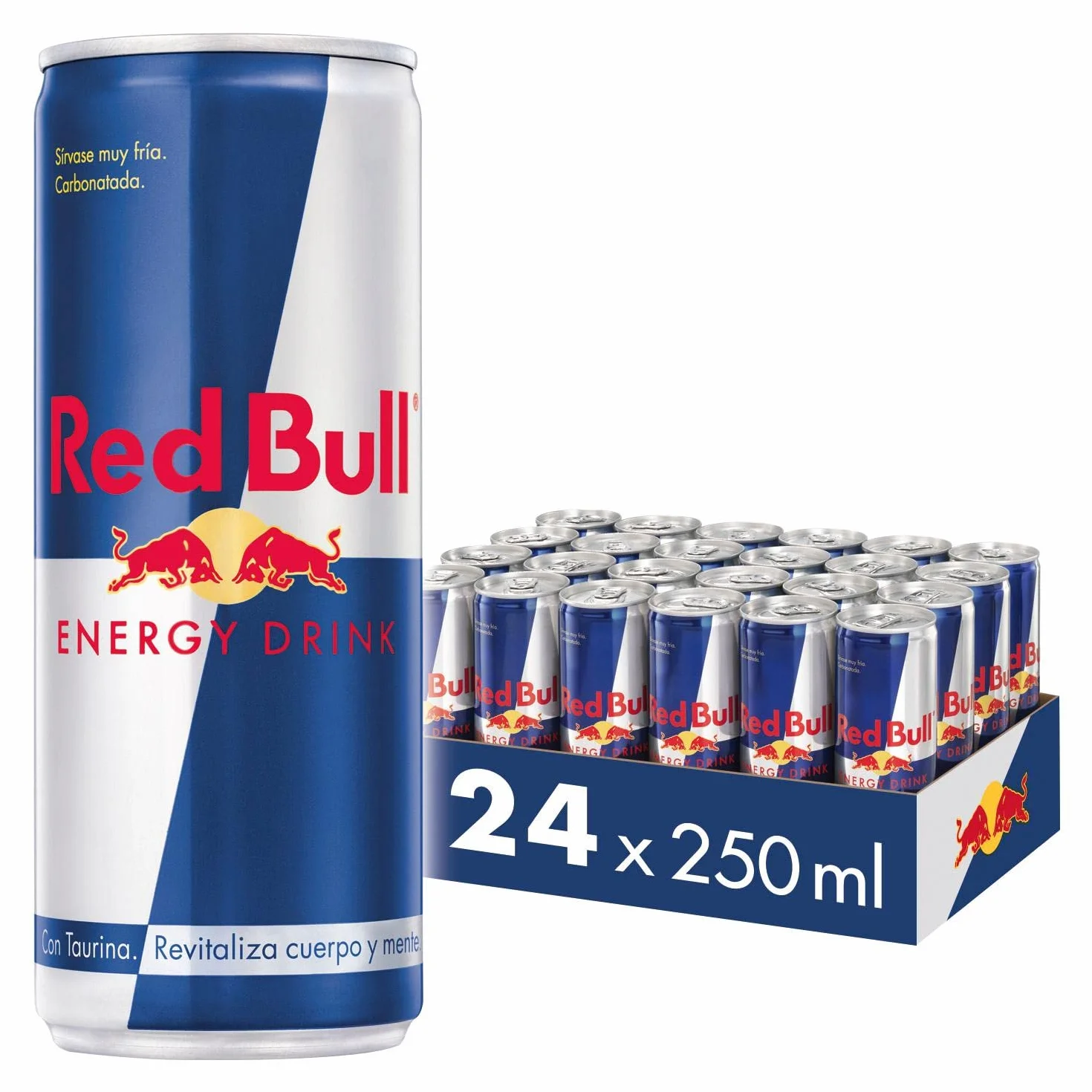 Red Bull Bebida Energética Regular, 24 x 250ml