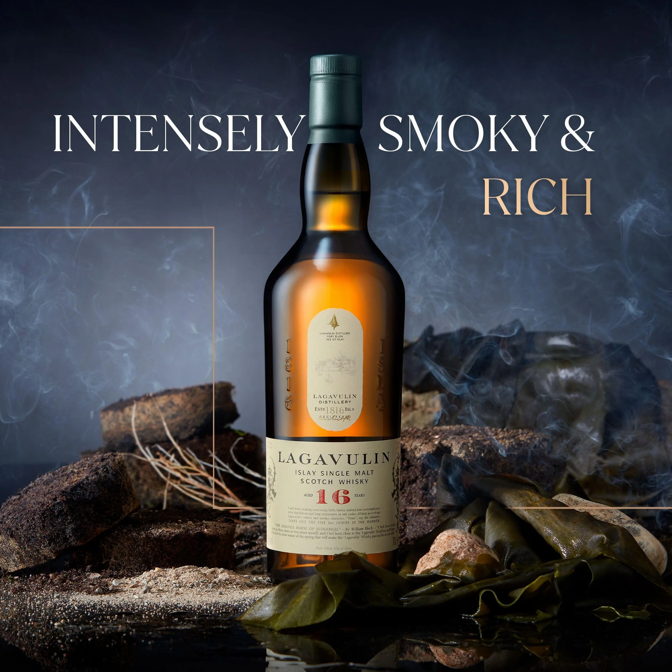 LAGAVULIN 16 Year Old Single Malt Scotch Whisky 700ml