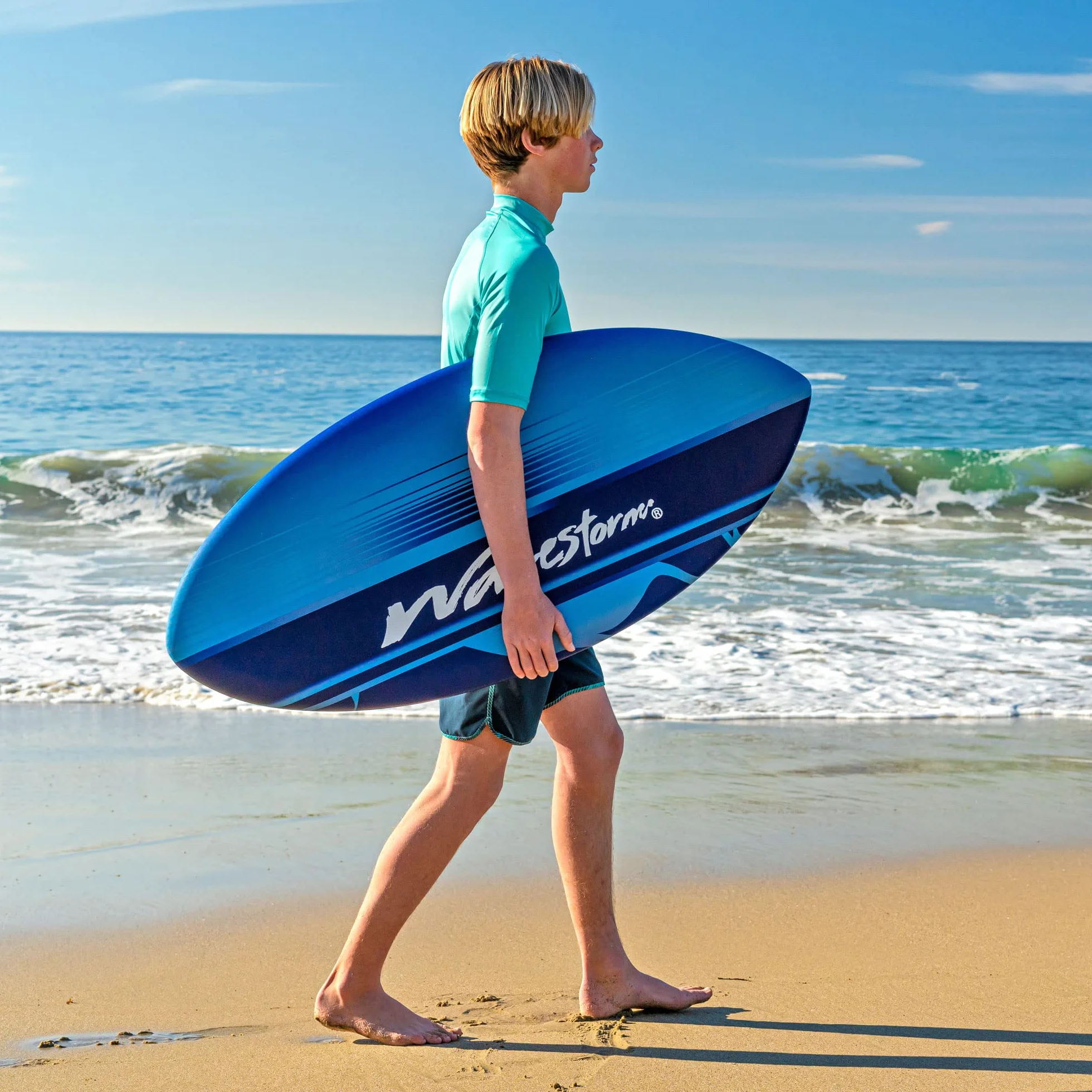 Wavestorm Skimboard de Espuma de 48 Pulgadas para Principiantes y Todos los Niveles