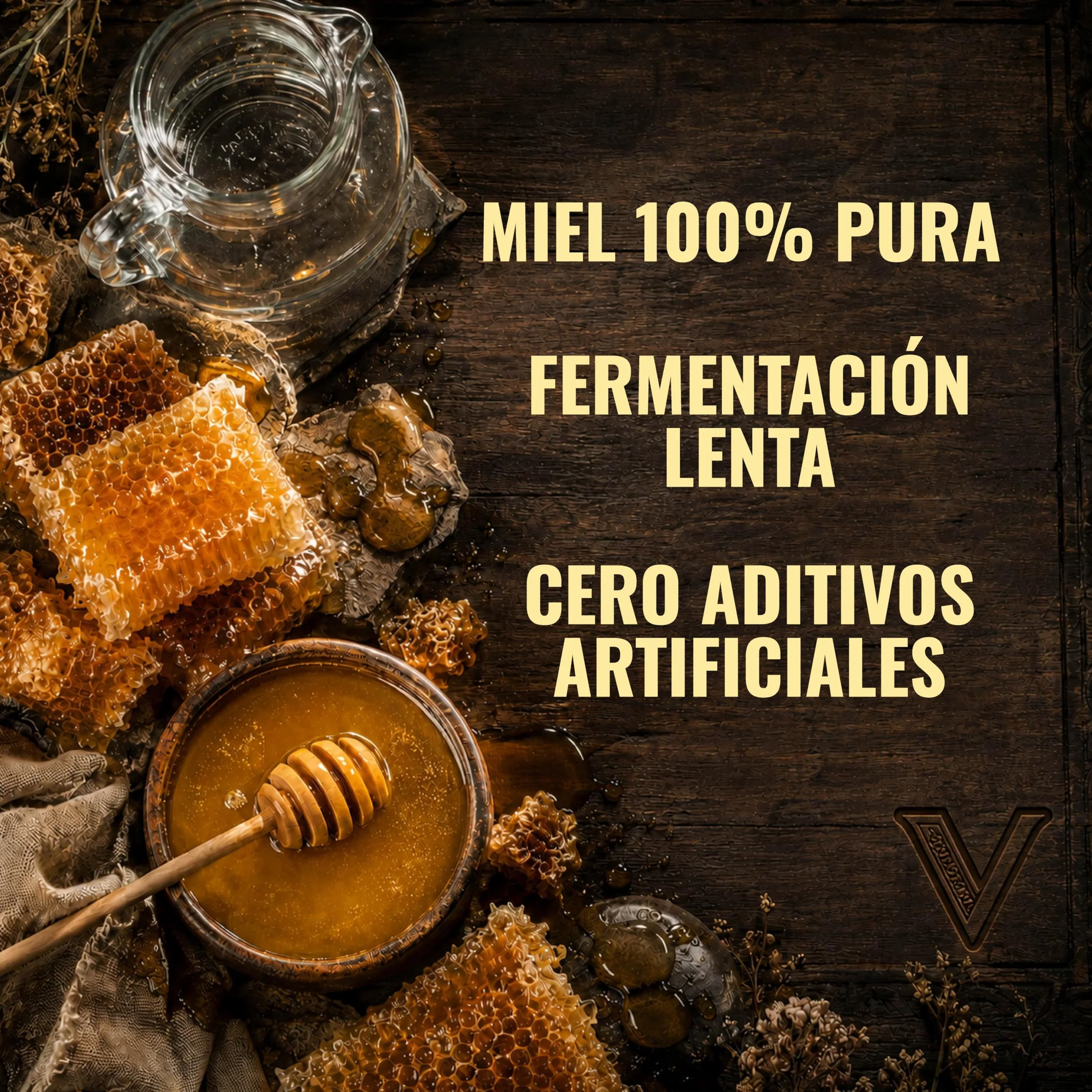 Valhalla Hidromiel Doble Miel | Cerveza Artesanal Estilo Show Mead Dulce | Bebida Natural con Aroma de Higos Pasas y Flores | Caja 12 Botellines 33cl | Sin Gluten ni Sulfitos | 11% Grados Alcohol