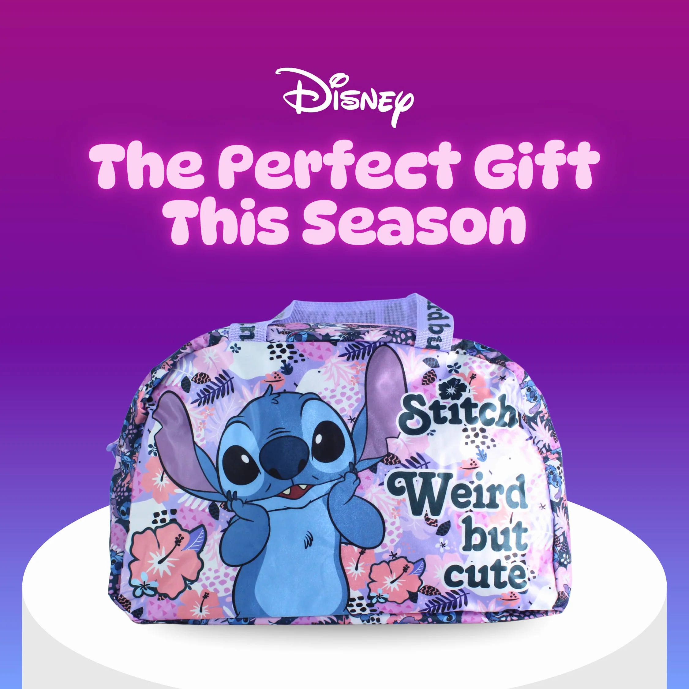 Disney Stitch Bolsa Deporte Niñas Bolso Gimnasio Infantil Equipaje Accesorios Regalo