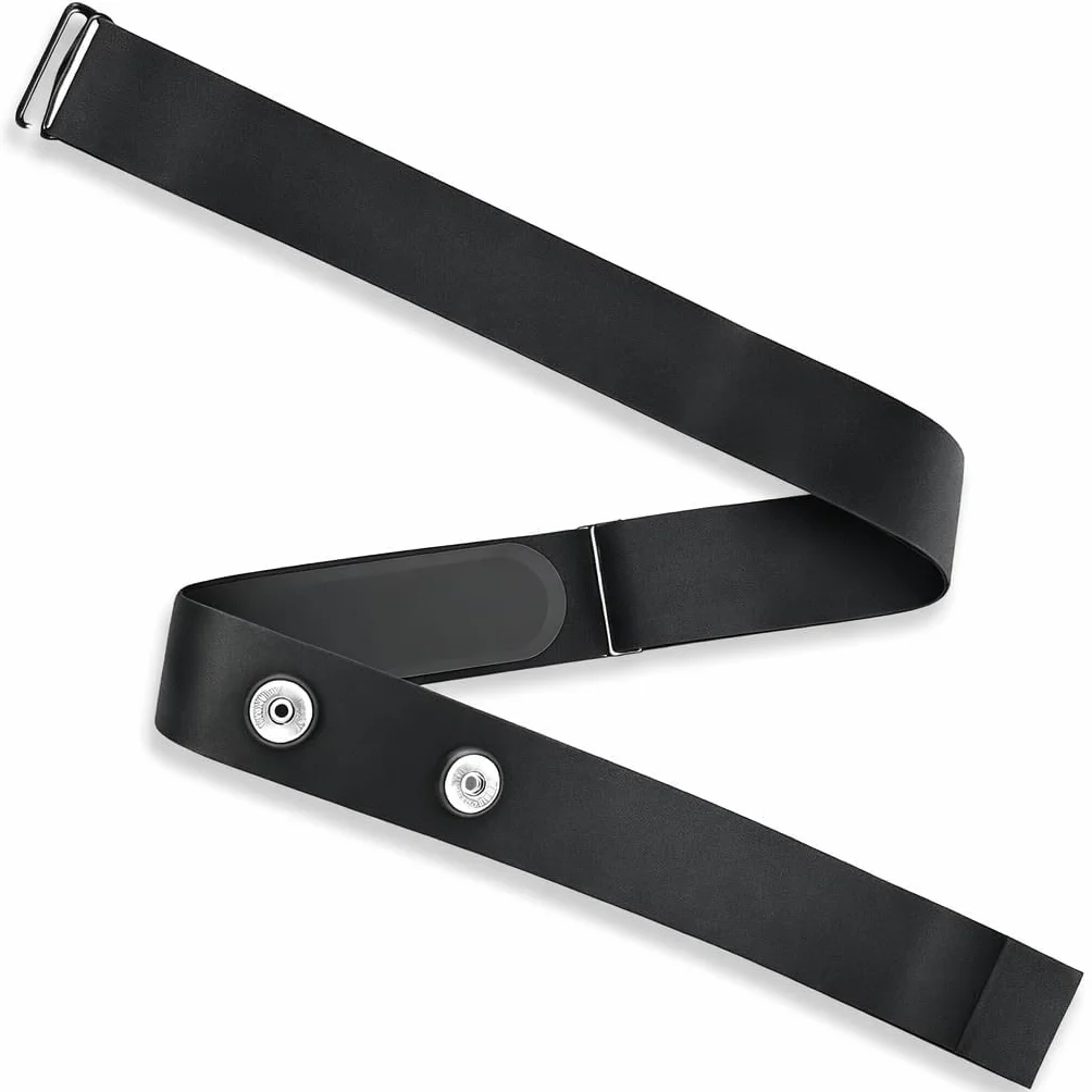 Cinturón Cardio Ajustable 70–105 cm para Sensor de Frecuencia Cardíaca, Banda Torácica de Repuesto para Deporte