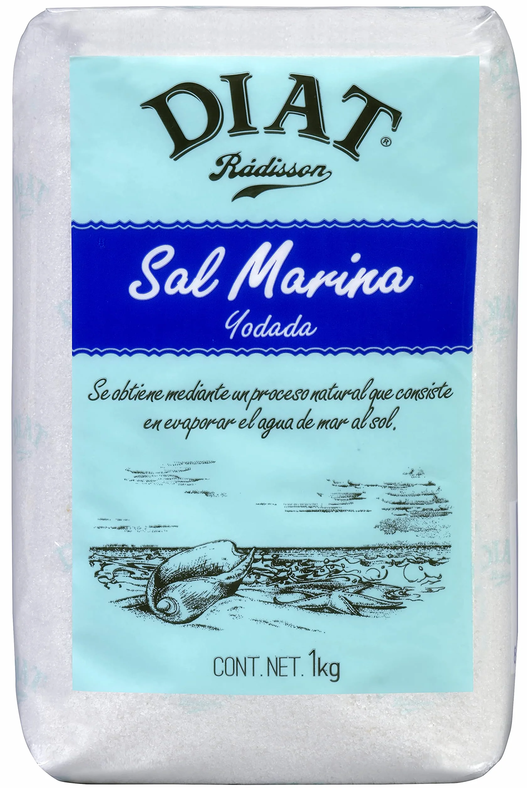 DIAT Radisson - Sal Marina Yodada | Sal Marina Natural | Sal con Yodo | Sal de Mar Natural | Sal Yodada de Mesa | Rica en Minerales