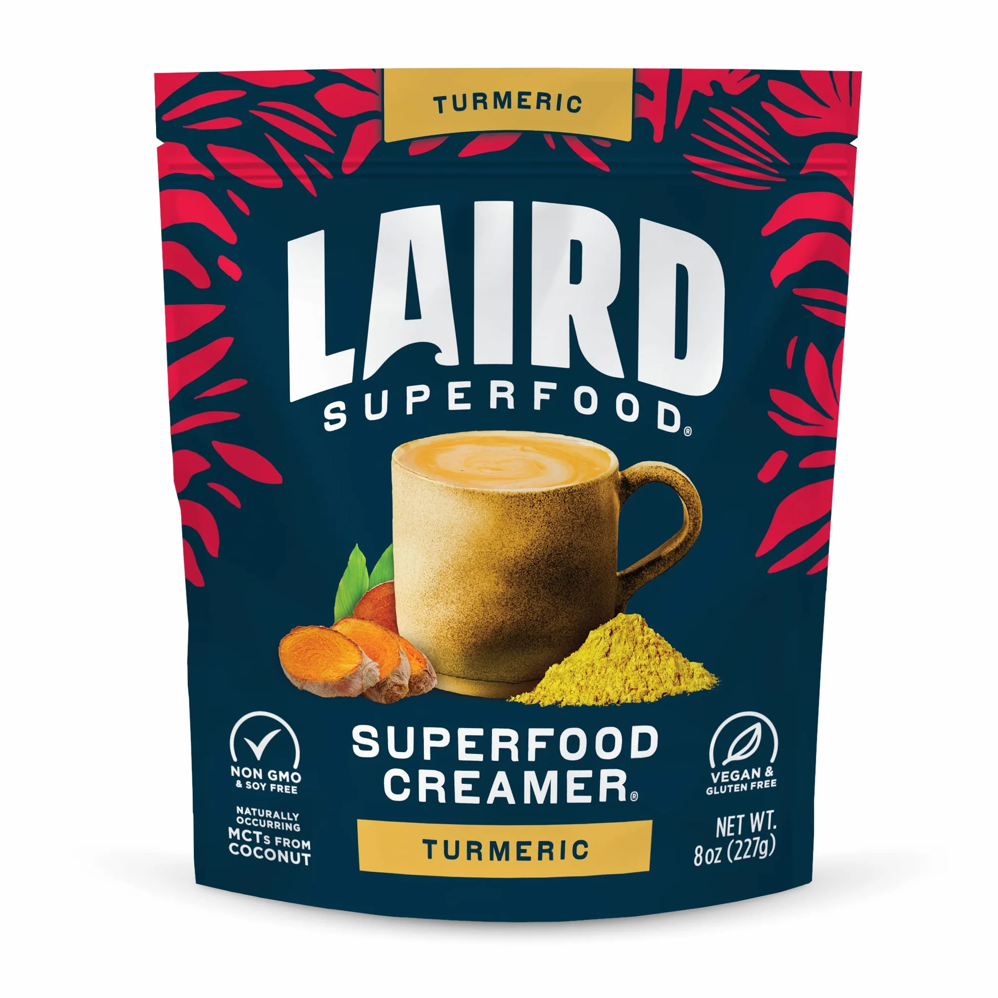 Laird Superfoods - Crema en polvo de cúrcuma - 8 oz.