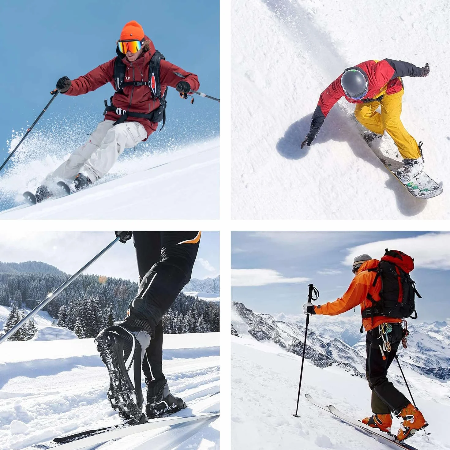 N-ZERO Bloques Cera Eco Universal Cera Vegetal Orgánica Esquí Snow