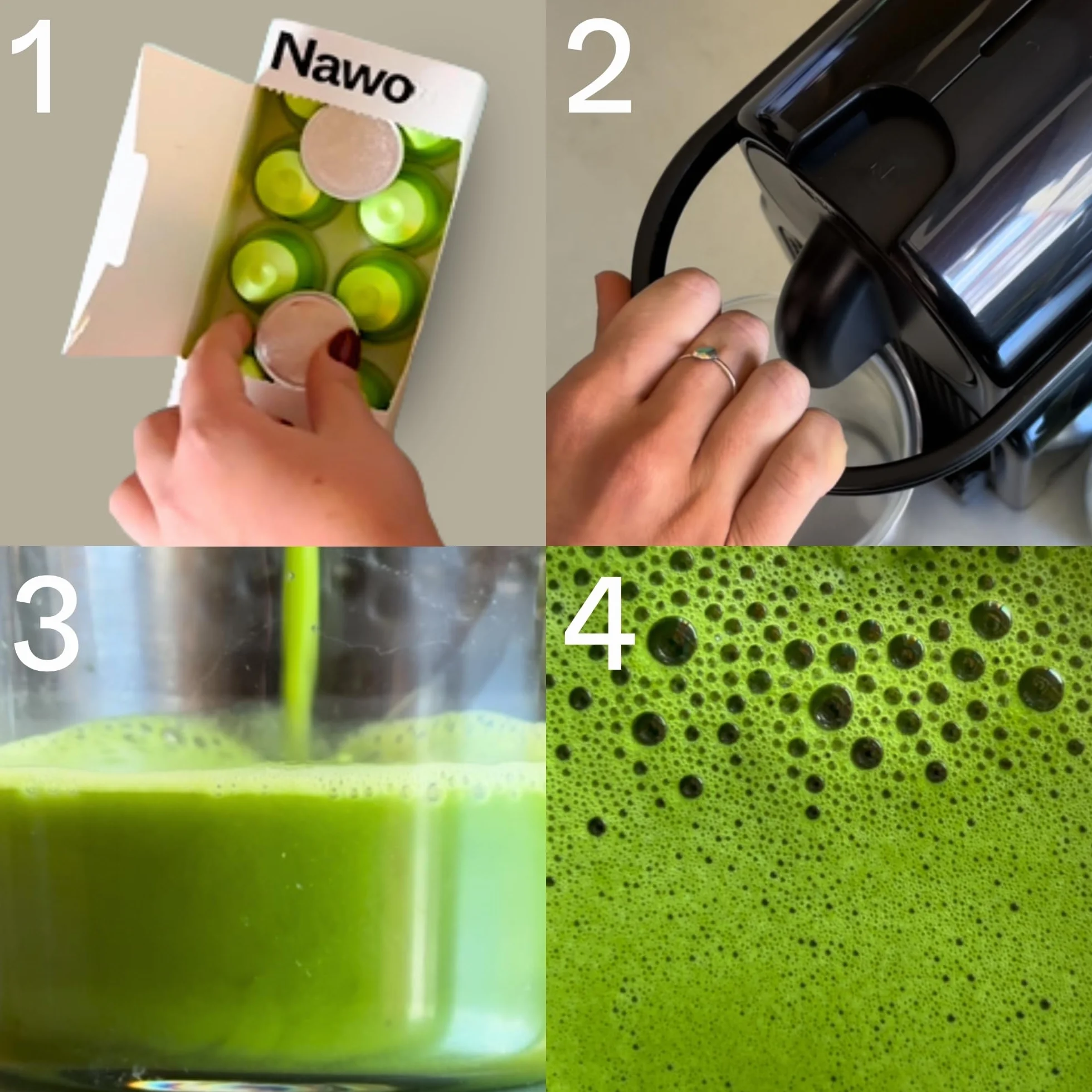 10 Cápsulas de Té Matcha Ceremonial – Compatibles con Nespresso®, 100% Natural, Té Verde en Polvo, Ideal para Matcha Latte, Sin Azúcares Añadidos ni Conservantes – NAWO® Matcha