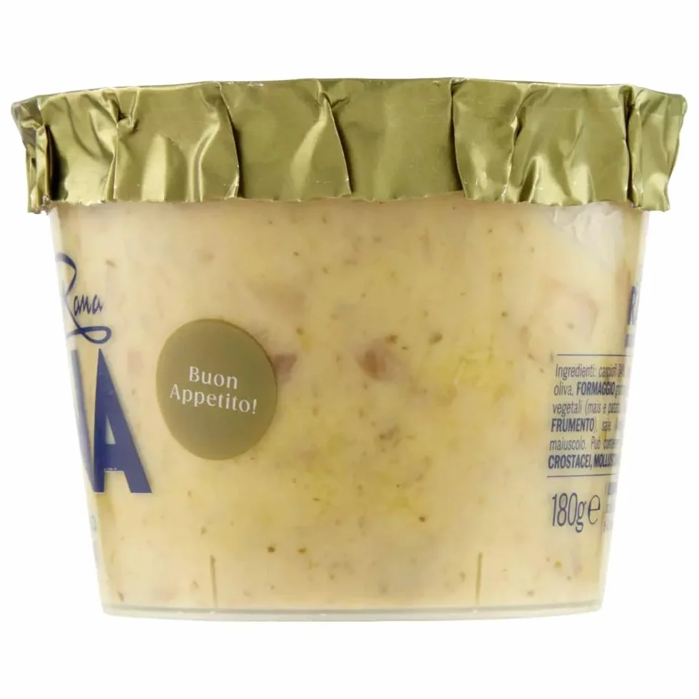 Giovanni Rana Sugo Fresco Carciofi, salsa de alcachofas frescas, pastas, salsa de cocina, 180 g, incluye llavero Beni Culinari