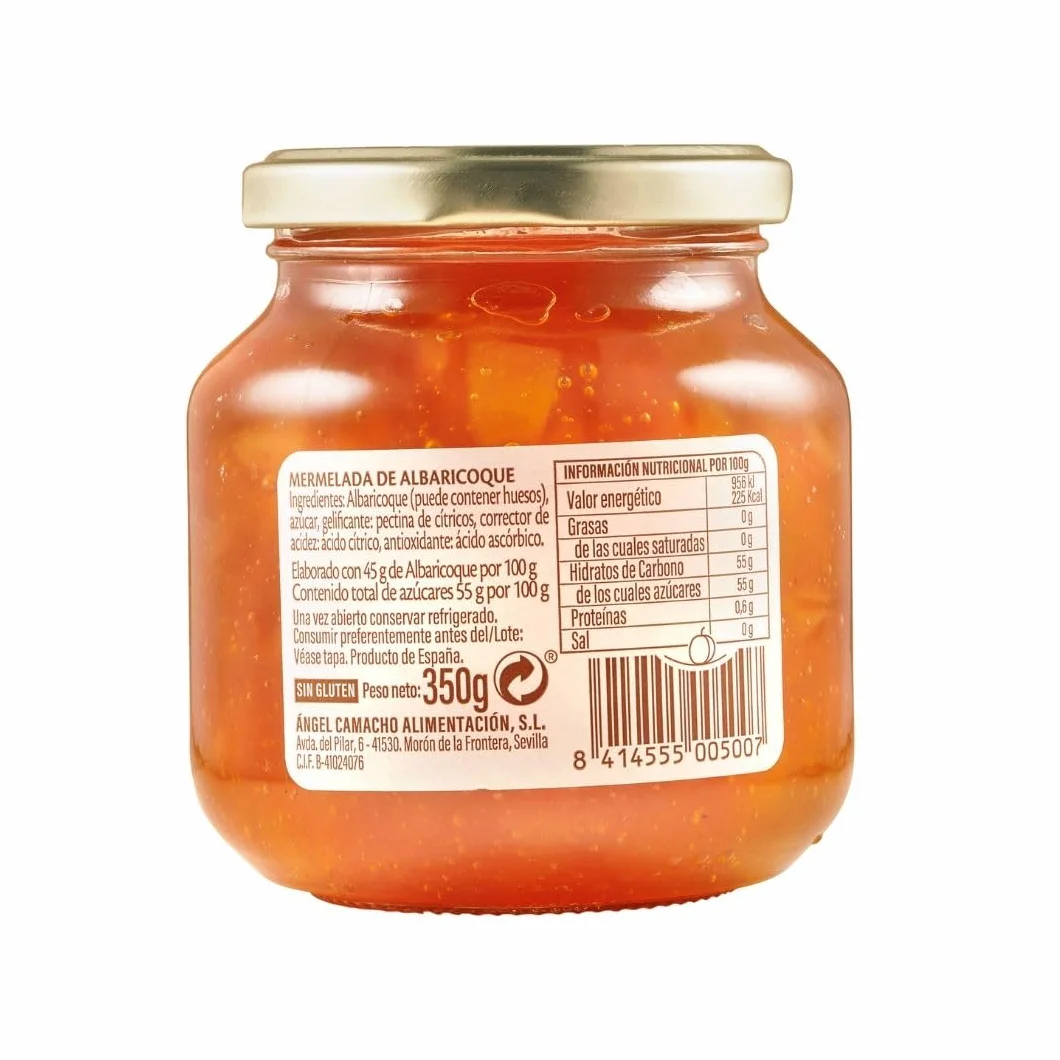 La Vieja Fábrica Mermelada Albaricoque, 350g