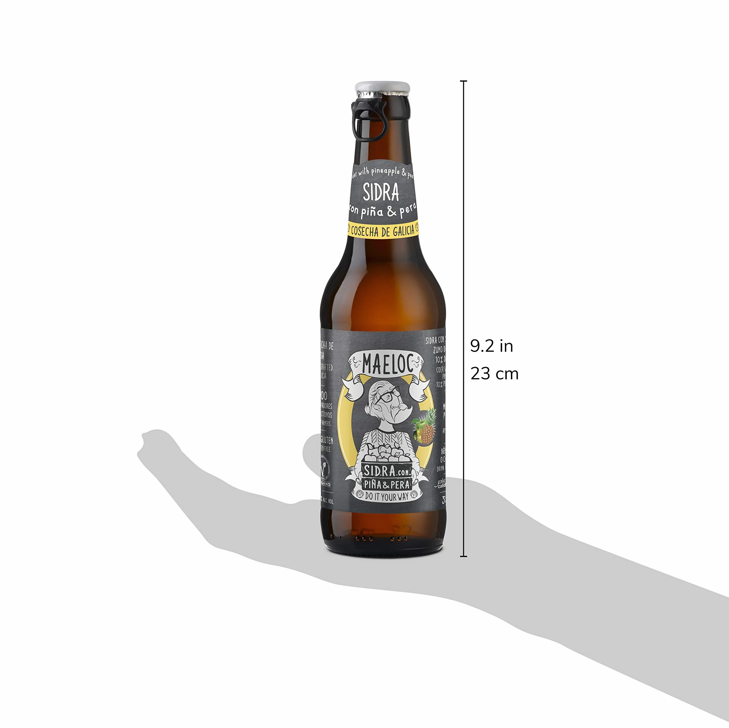 Maeloc Sidra con Piña & Pera 24 botellas 330 ml