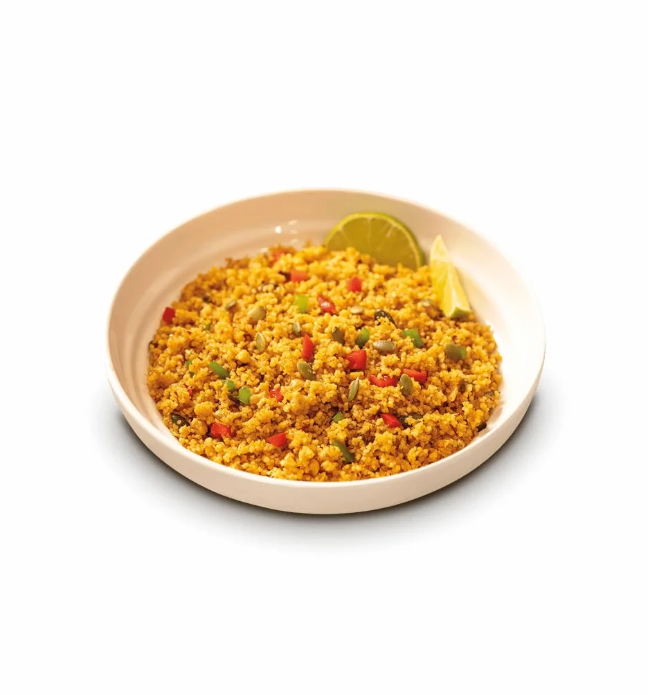 Cous Cous estilo Thai Trevijano, 6 bandejas de 250g cada una. Rapido, Saludable y además sólo lleva ingredientes naturales. Ningún aditivo.
