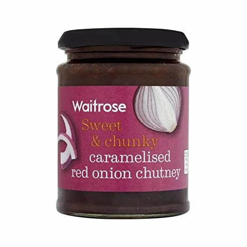 Cebolla Roja Caramelizada Chutney Waitrose 350G - Paquete de 2