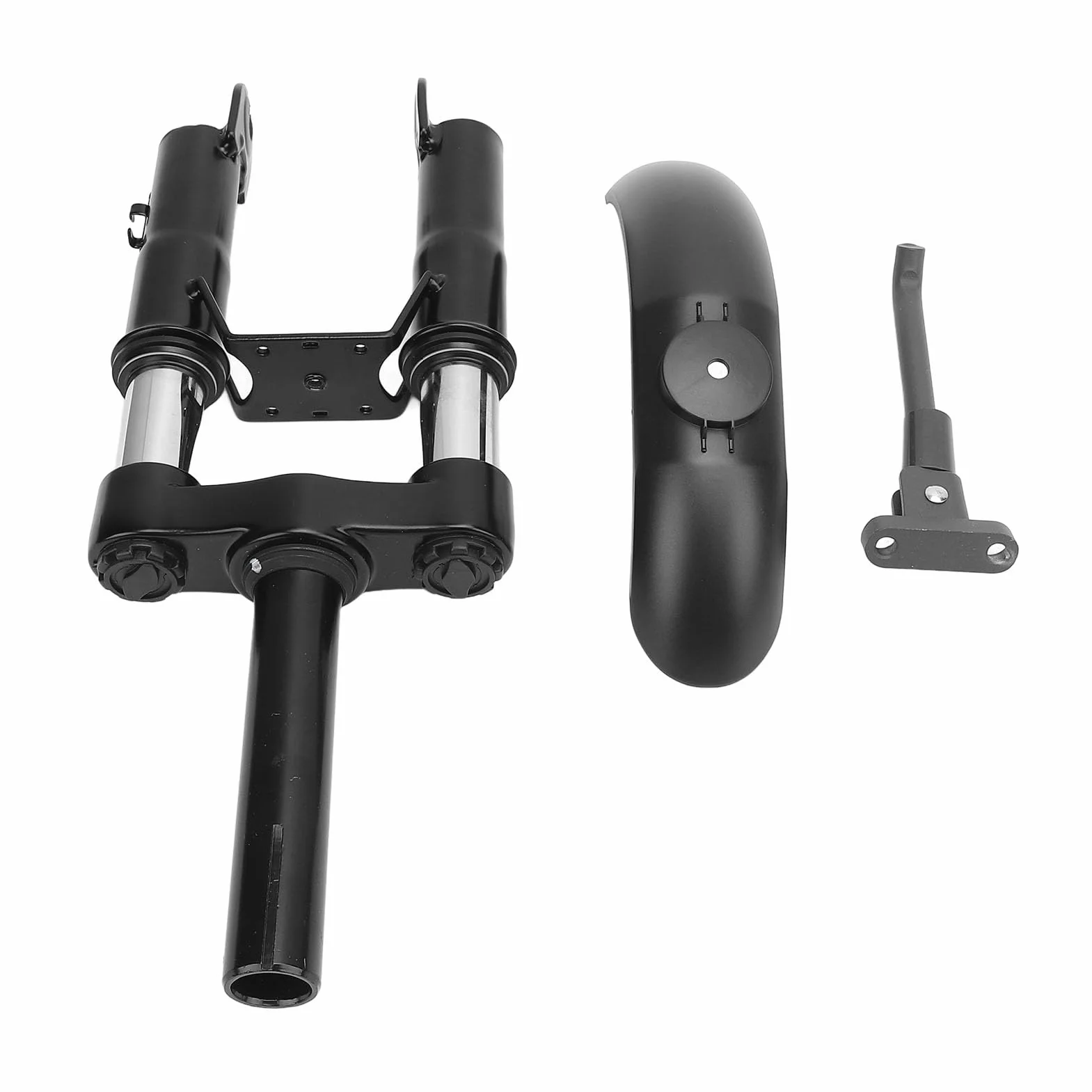 Kit de Suspensión Delantera para Xiaomi M365/M365 Pro/M365 Pro 2/1S, Amortiguador con Soporte para Pies y Protector de Barro