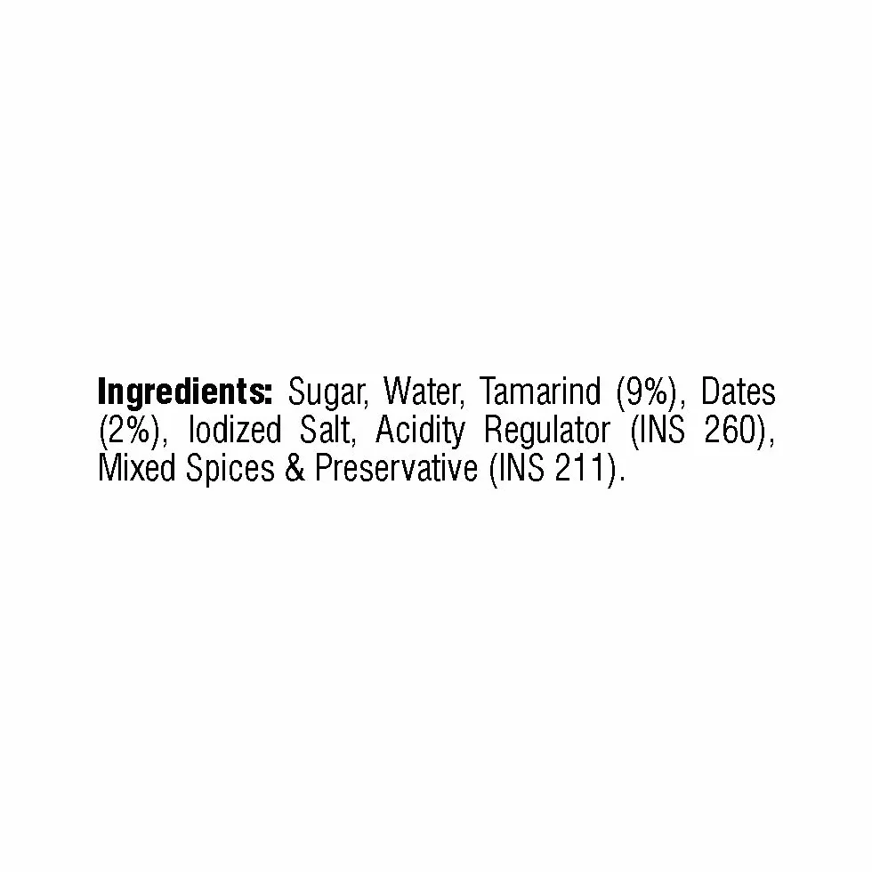 Mothers Recipe Tamarind Date Chutney Pouch - Bolsa de 200 g