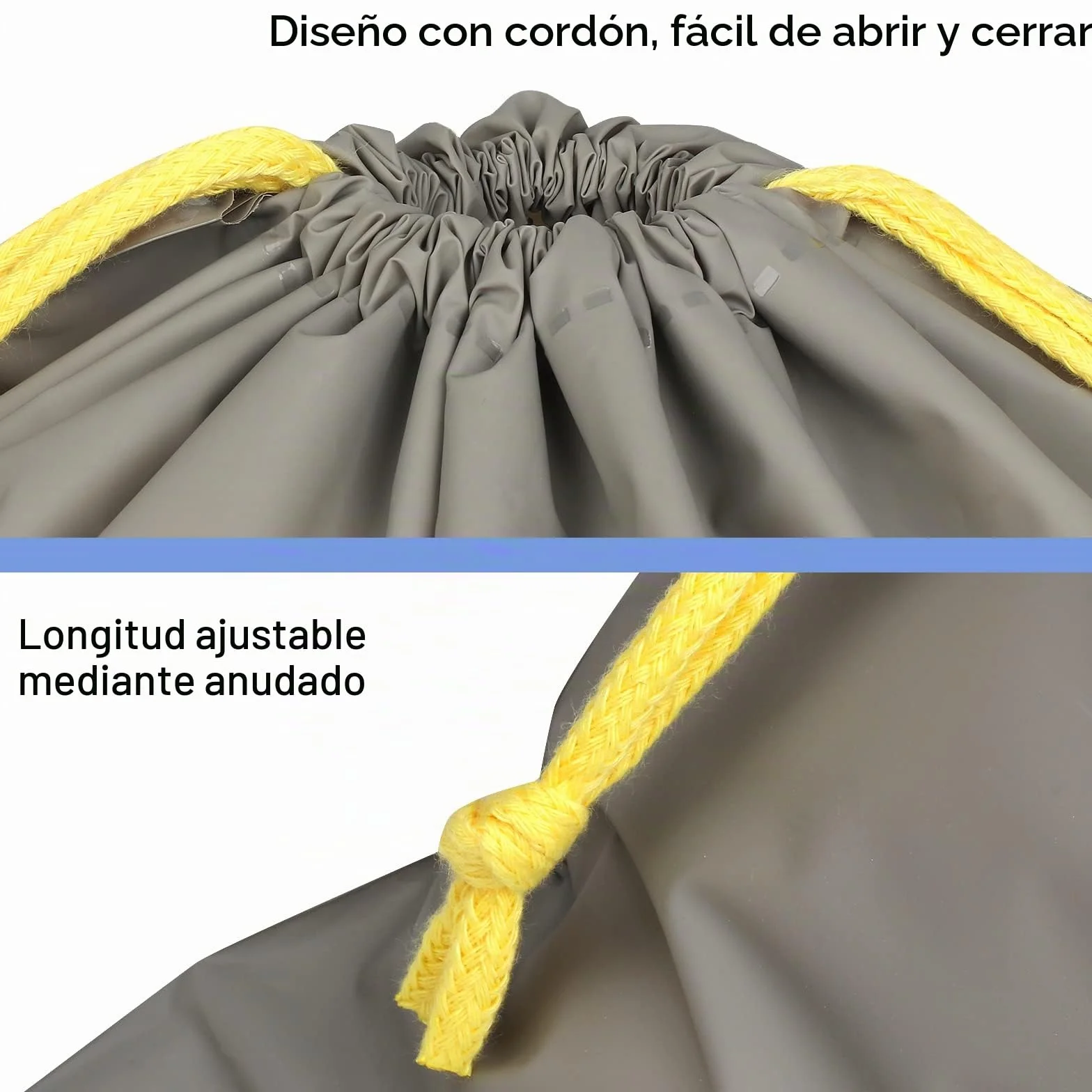 Annhao Bolsa Impermeable con Cordón, 10 Pcs Bolsas de Almacenamiento de Viaje para Ropa, Zapatos