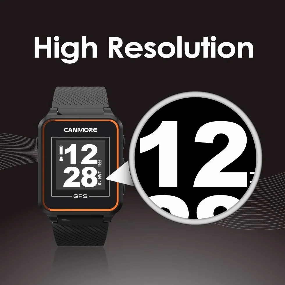 Canmore TW353 Reloj GPS de Golf Hombre Mujer Ligero 41000 Campos Precargados