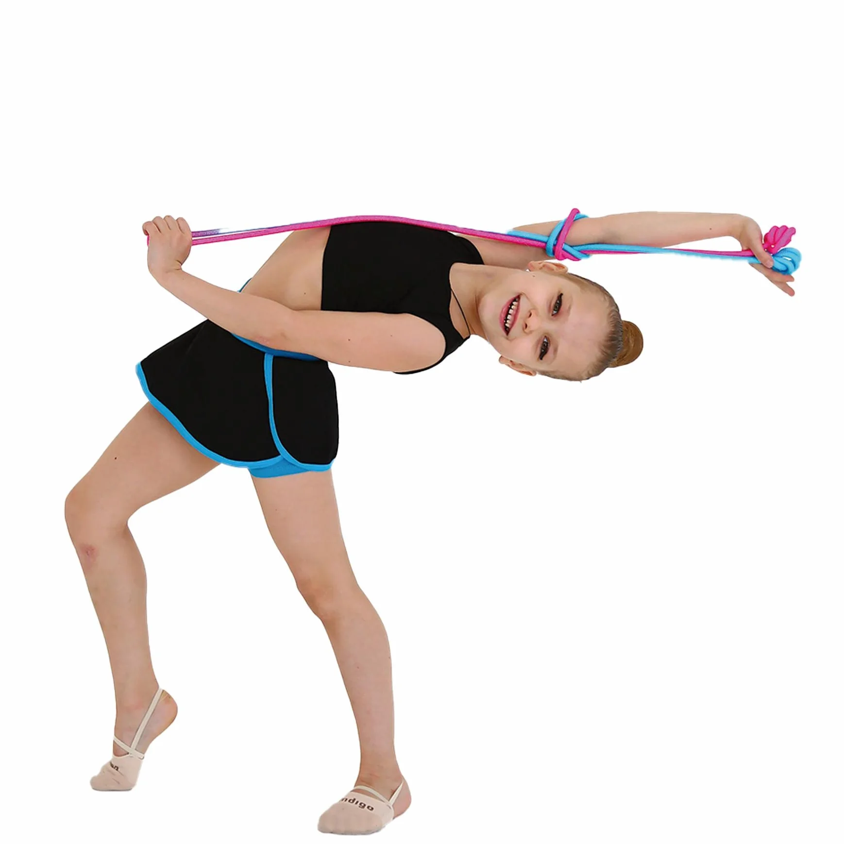 DRUNA Cuerda de Gimnasia Rítmica Ponderada 180 gr 3 mts Entrenamiento Salto