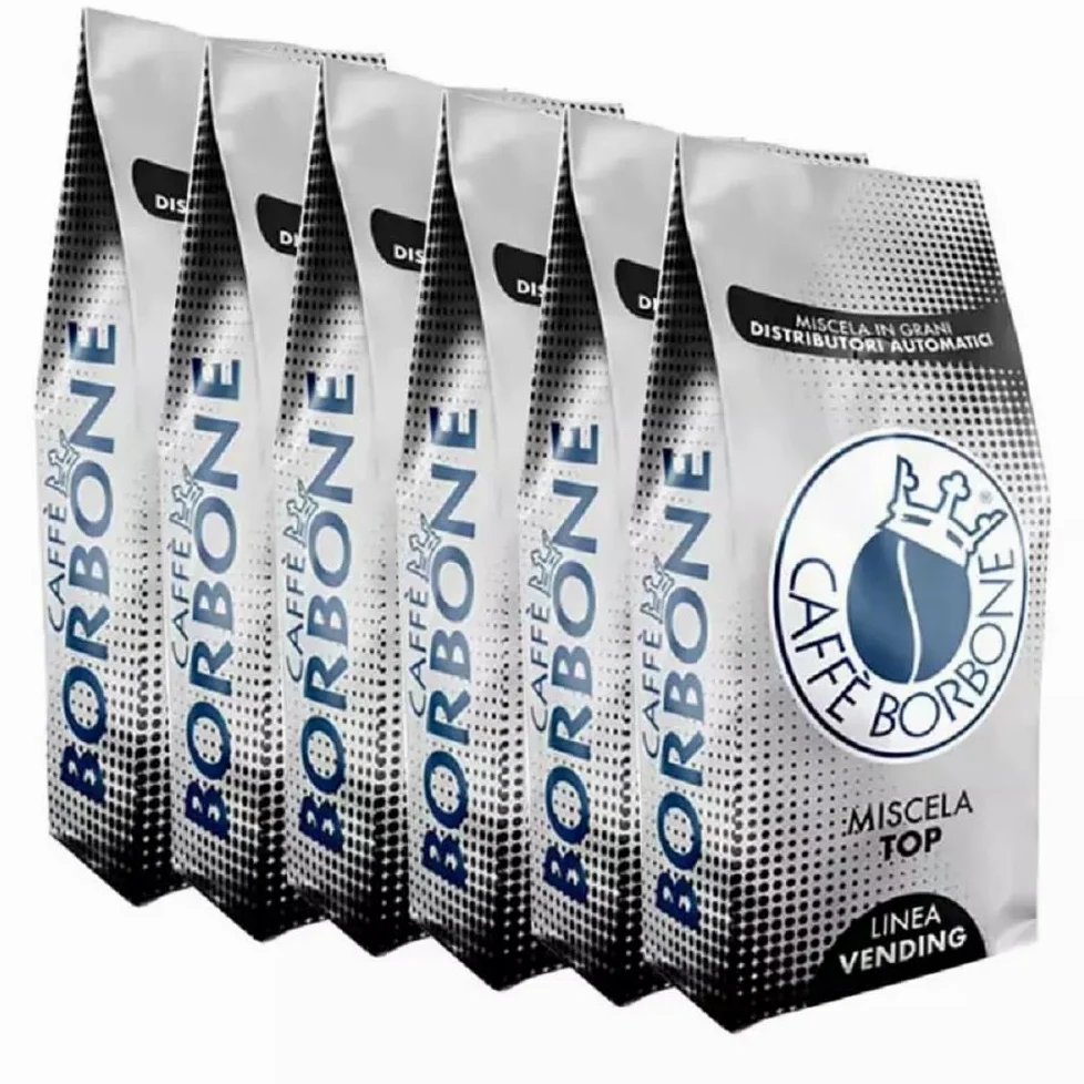 Granos de Café Mezcla TOP Caffè Borbone 1 kg x 6