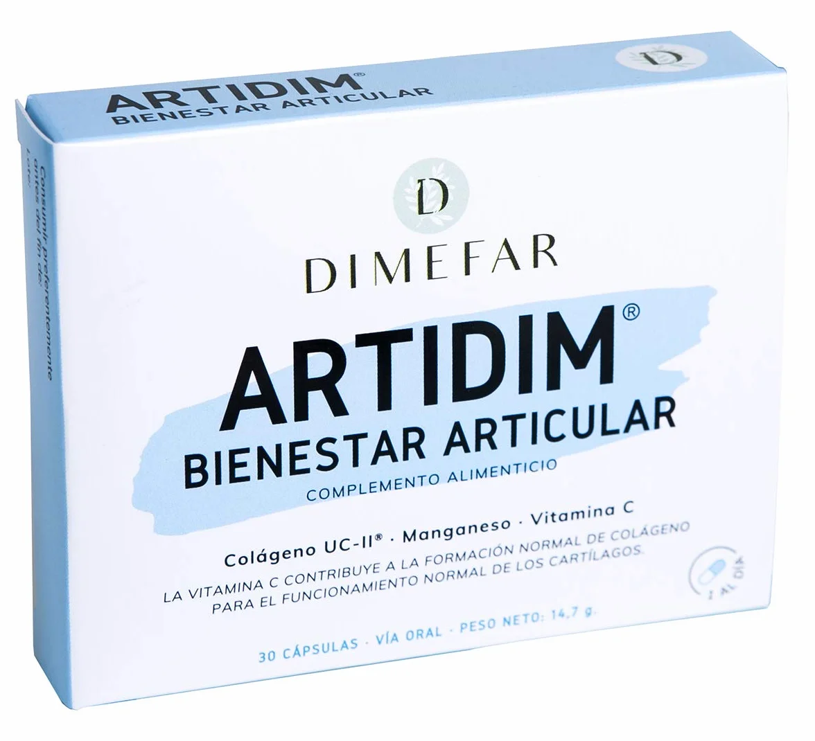 ARTIDIM UC-II 30 CAP, 1 gramo, 1