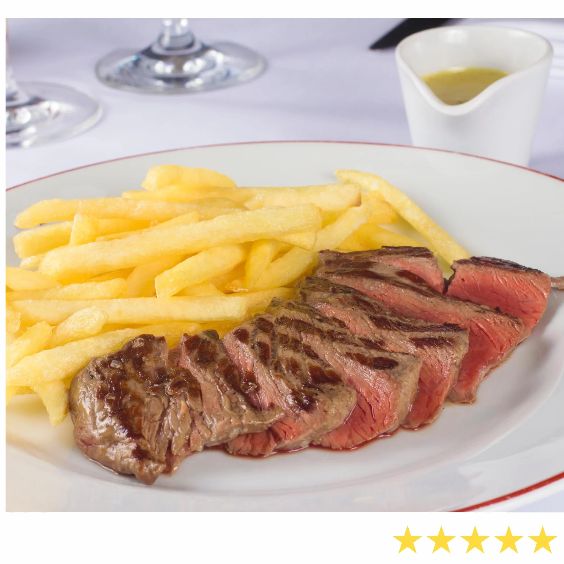 Entrecot de Ternera Fresca 1 kg Corte Premium para Parrilla