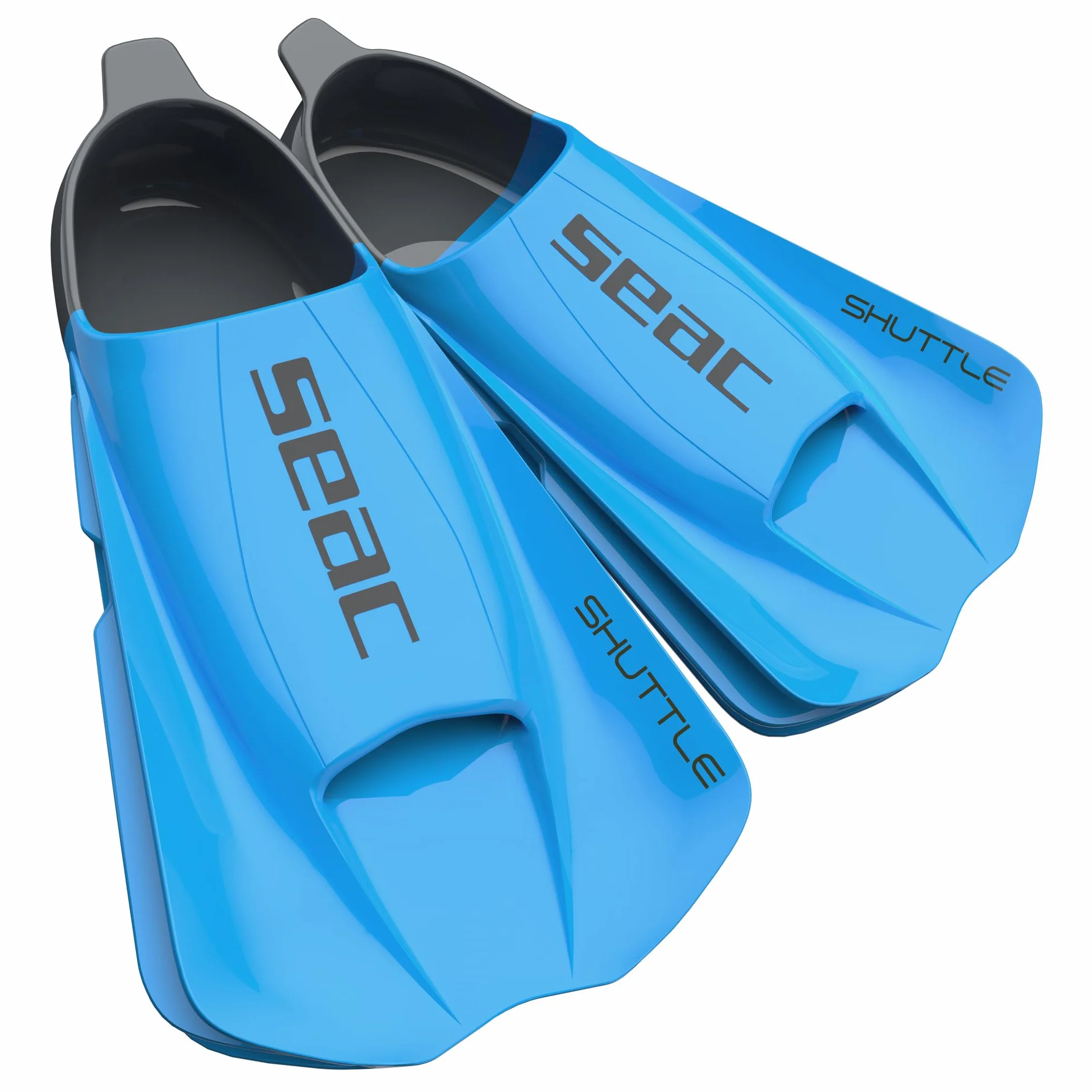 SEAC Shuttle Flex Aletas Cortas de Natación Silicona Unisex Adulto
