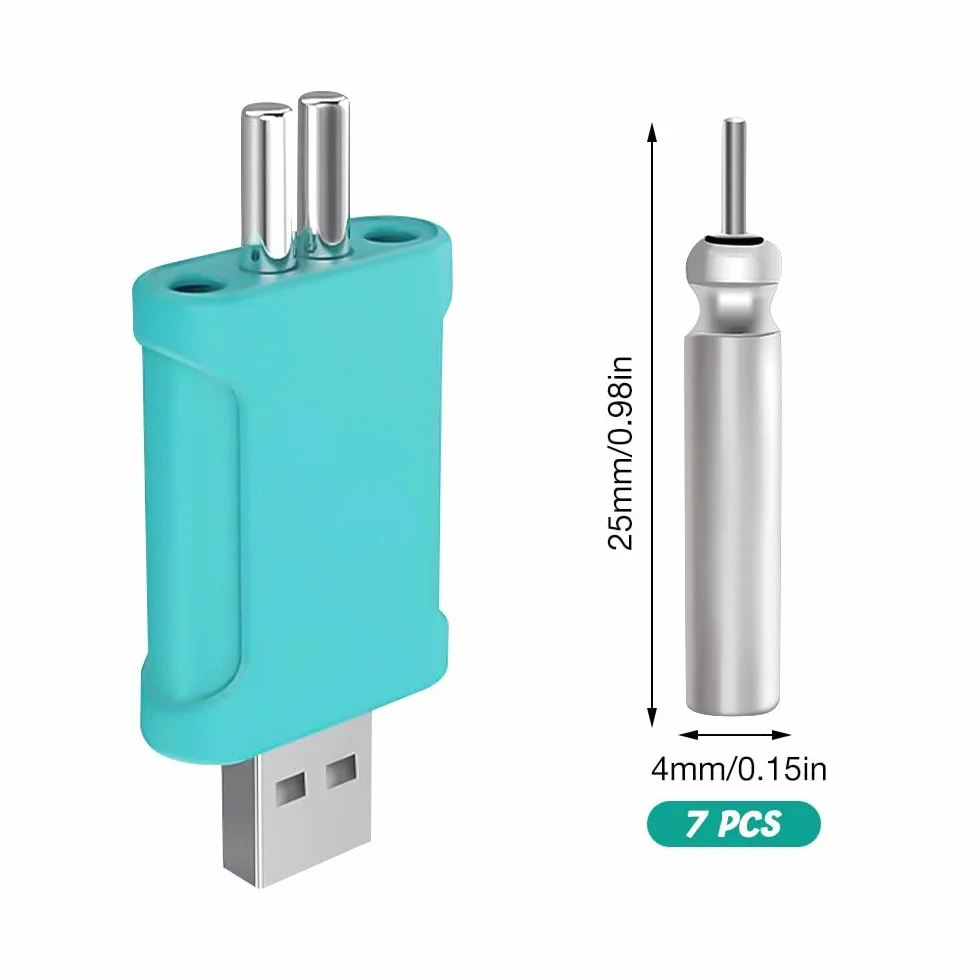 Batería CR425 Recargable USB para Flotadores Electrónicos Pesca Noche