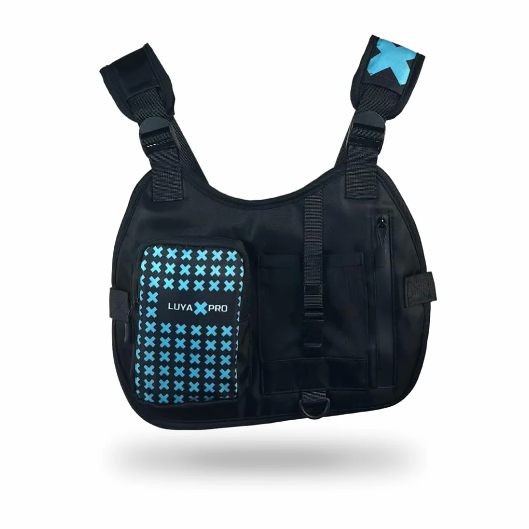 Arnés Pechera Universal para Smartphone con Bolsillos Multifuncional Deportes Extremos Moto Bicicleta Accesorio Móvil (Xpro)