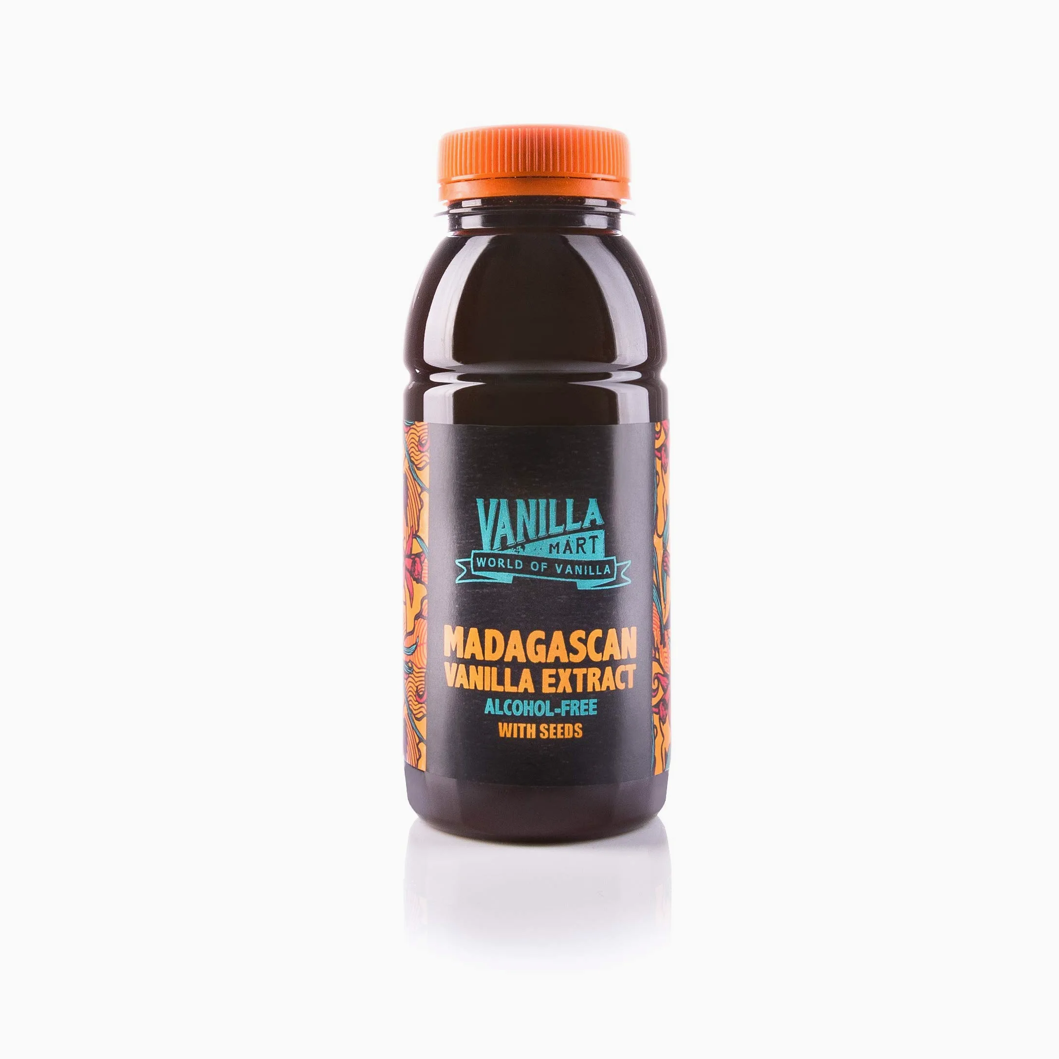 Vanilla Mart Madagascan Bourbon Extracto de vainilla sin alcohol con semillas (1 L)