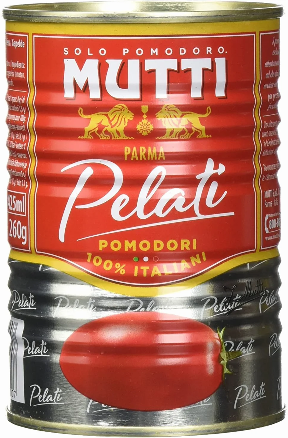 24x Mutti Pomodori Peeled Plum Tomatoes 400g. 100% Italian!