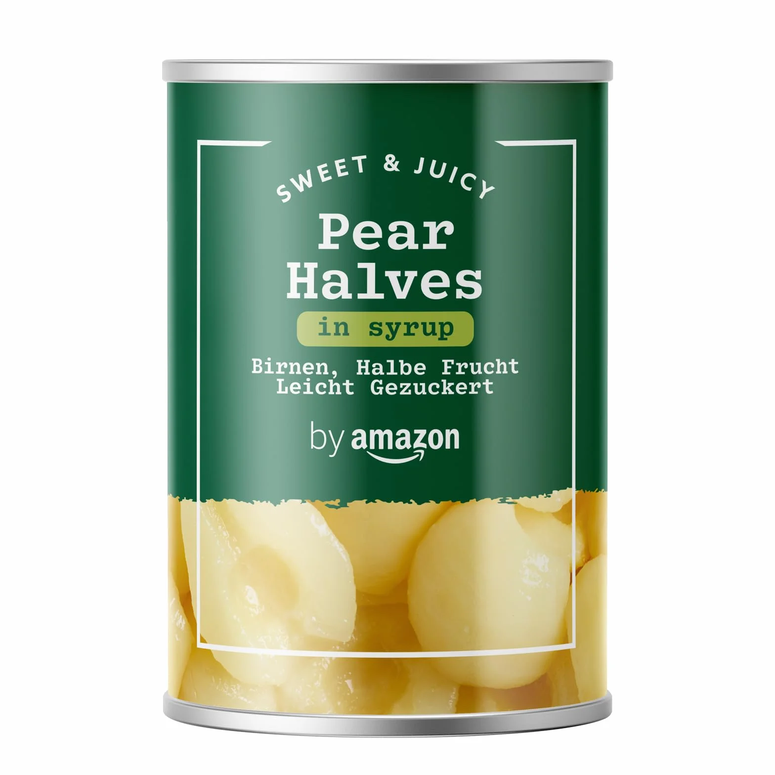 By Amazon Pera En Mitades En Almibar, 411g