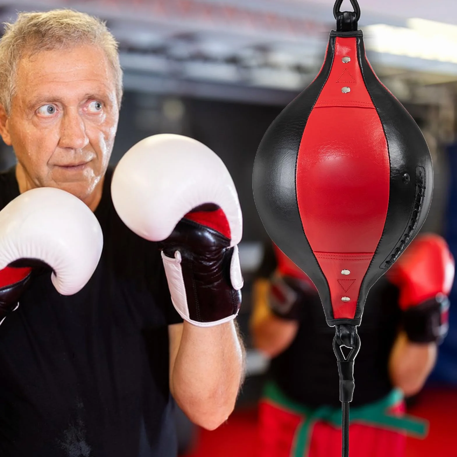 Bolsa de boxeo de doble extremo para entrenamiento, adultos y niños, gimnasio y casa