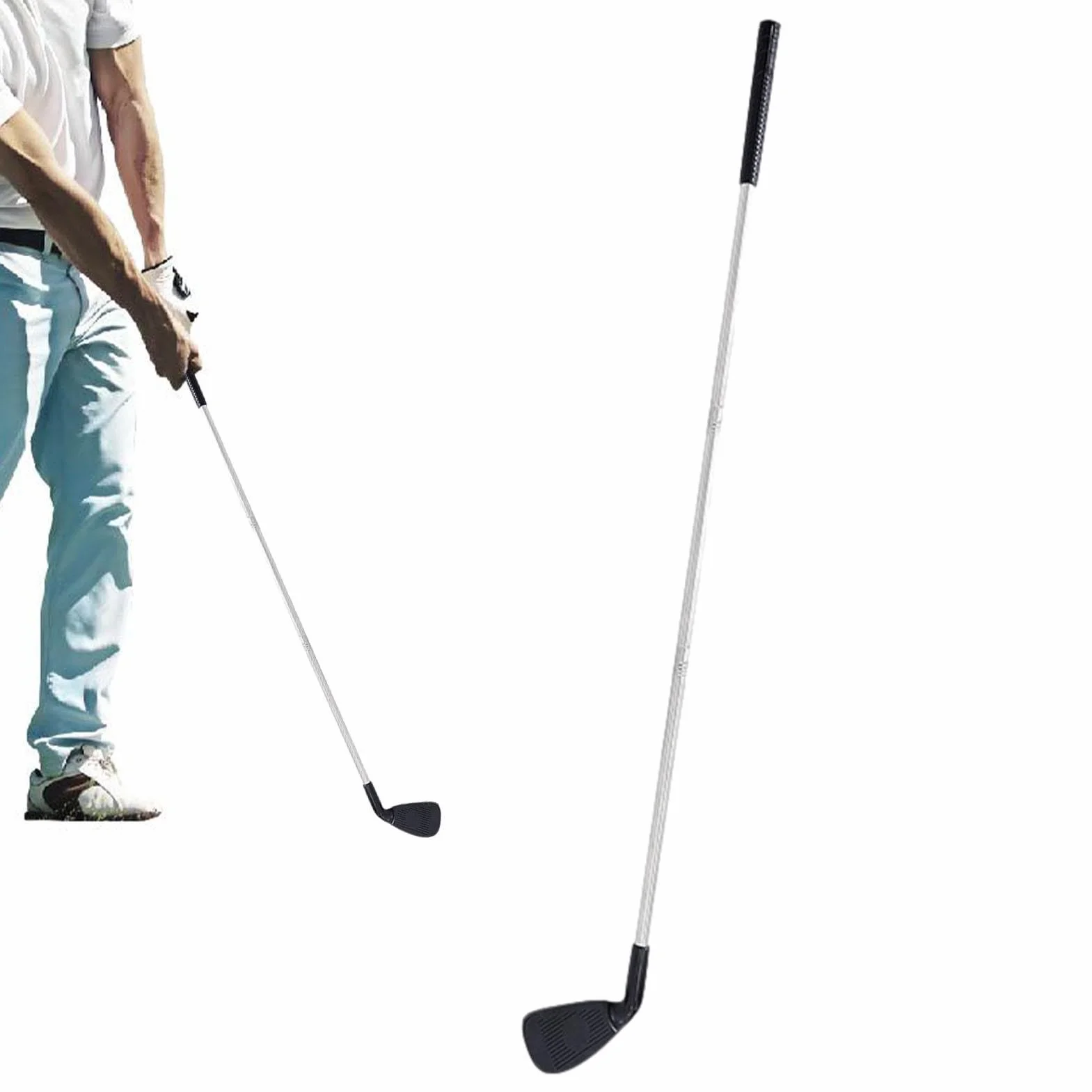 Putter de Golf para Hombres y Mujeres, Diestros y Zurdos - Palo Largo de Ejercicio