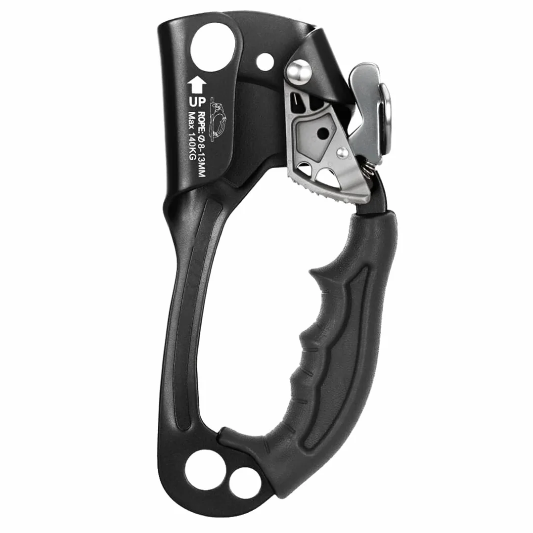 Dispositivo de Ascenso de Mano para Escalada, Herramienta de Cuerda 8-12mm