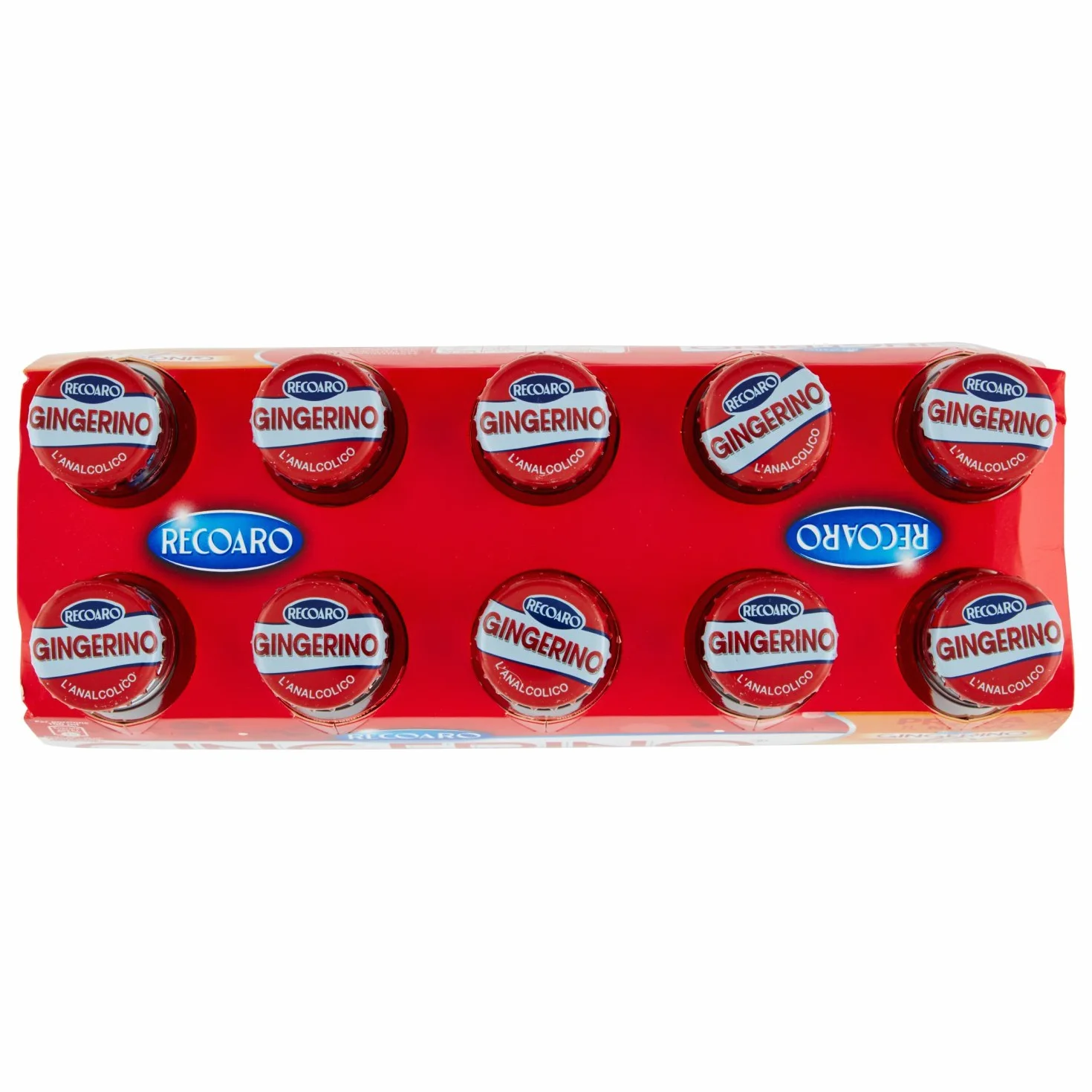 Gingerino Recoaro 0505077 Aperitivo antialcohólico, Cl 10 (Cluster) - [Pack de 2]